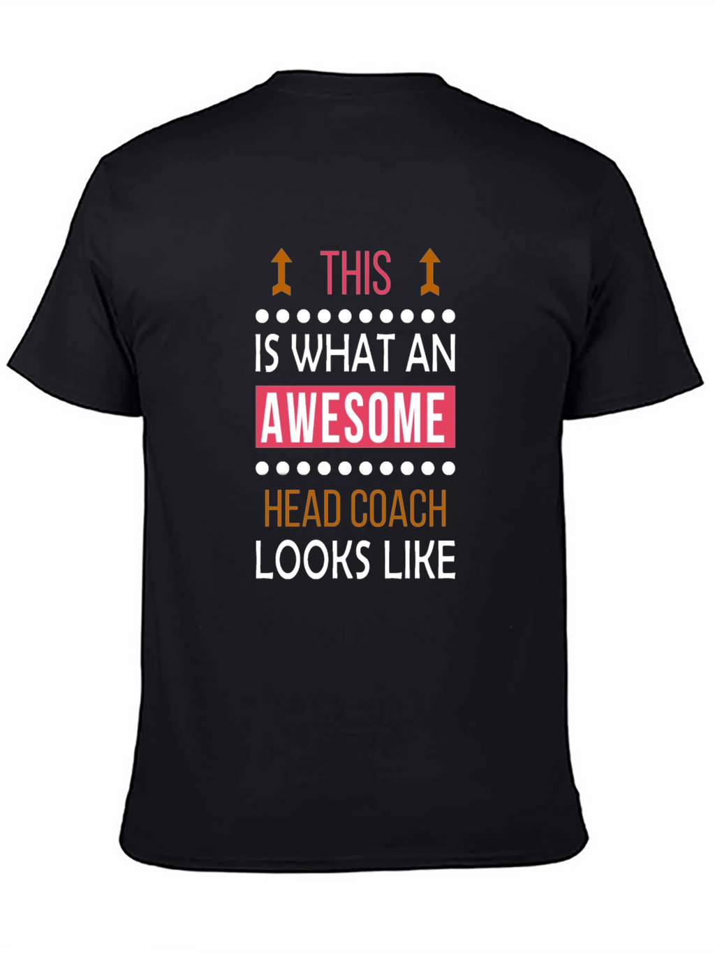 Awesome Head Coach Graphic T-Shirt