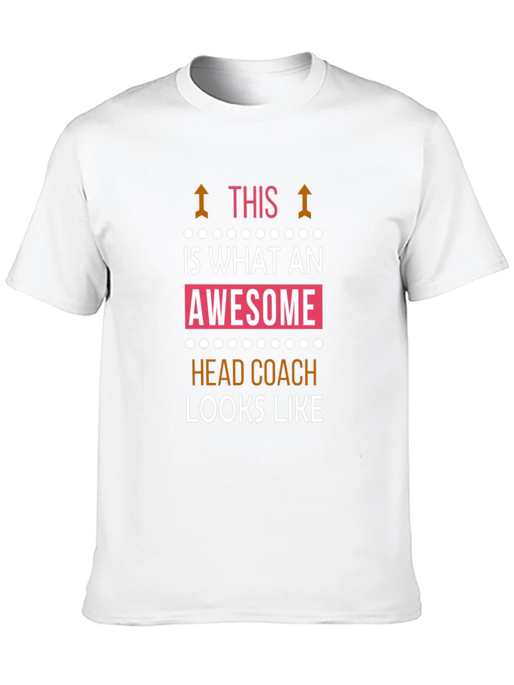 Awesome Head Coach Graphic T-Shirt