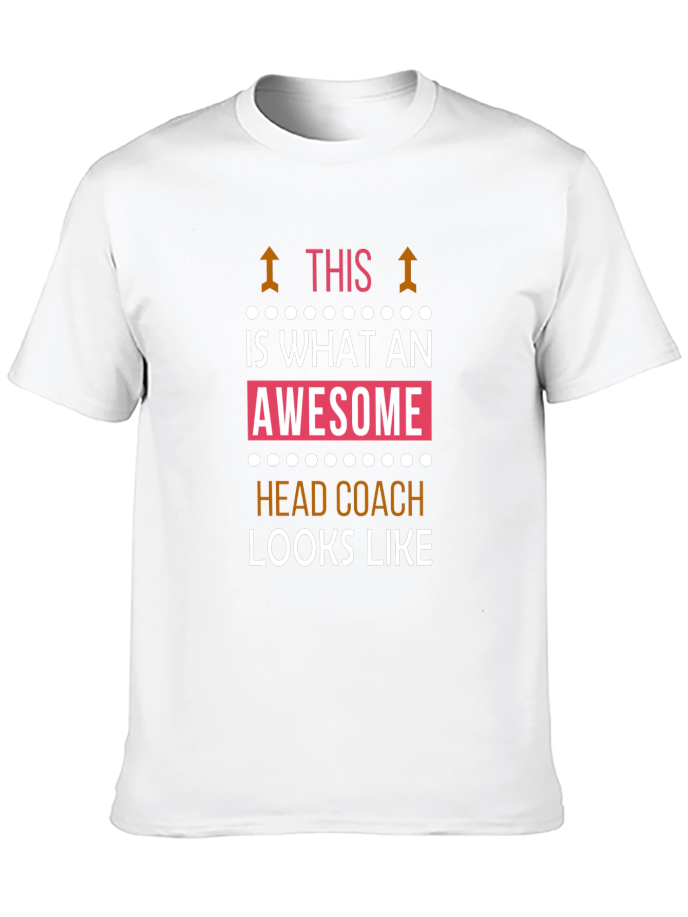 Awesome Head Coach Graphic T-Shirt