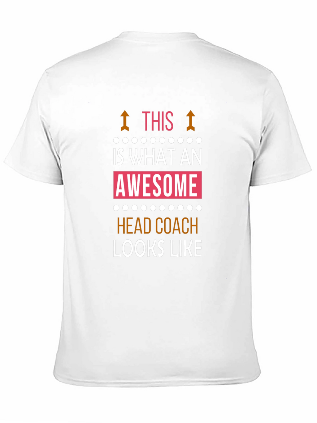 Awesome Head Coach Graphic T-Shirt