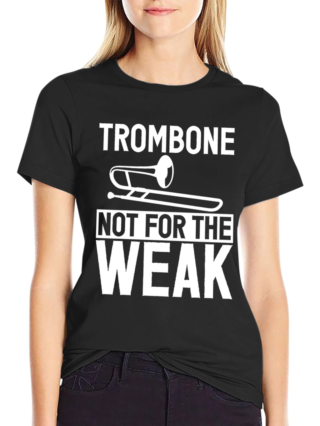 Trombone Not For The Weak Graphic Tee