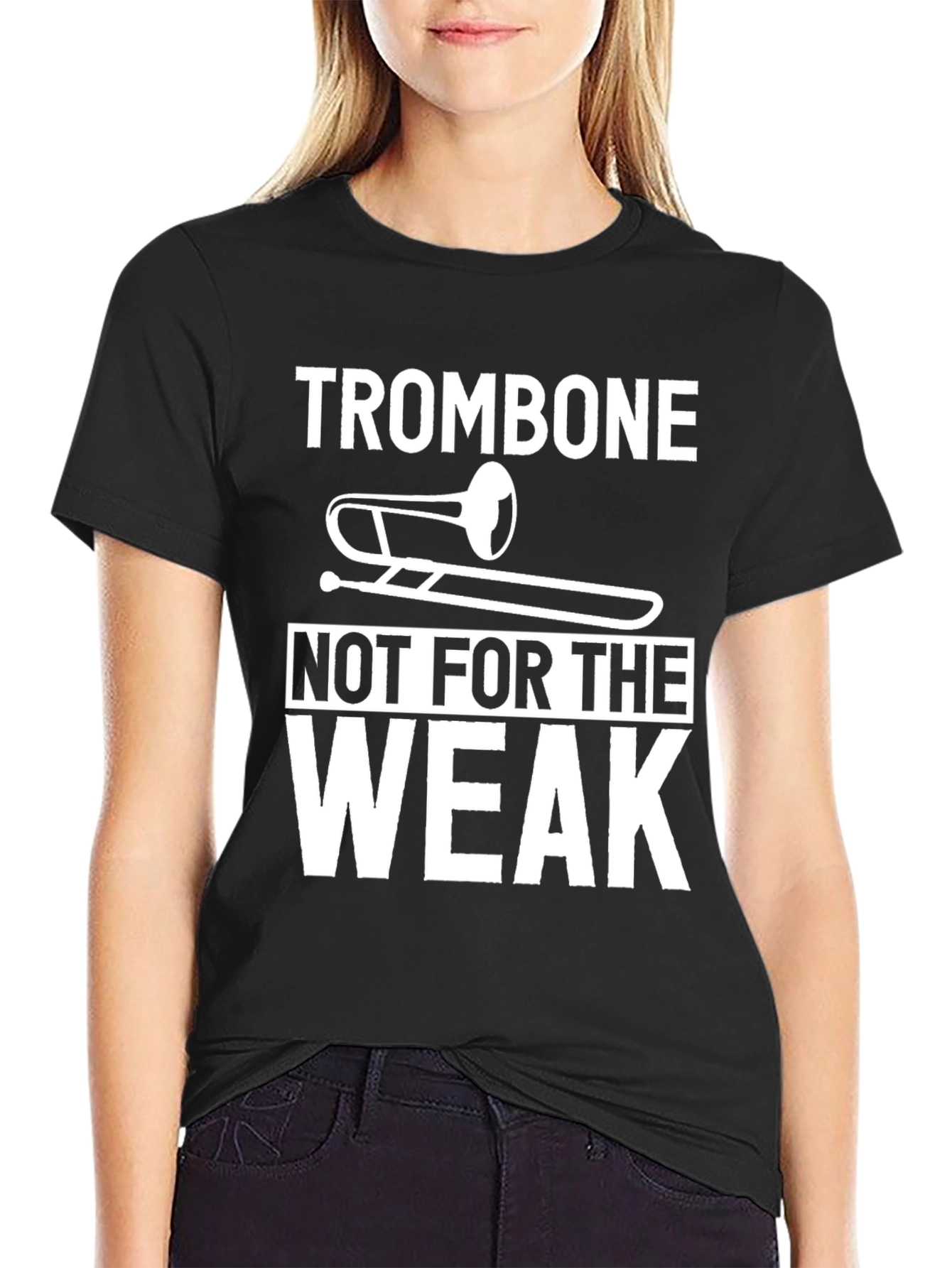 Trombone Not For The Weak Graphic Tee