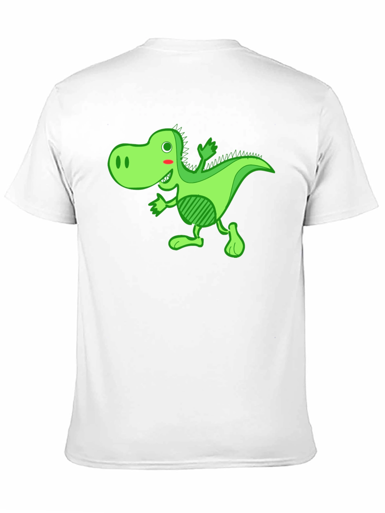 Funny Dinosaur Graphic Black T-Shirt