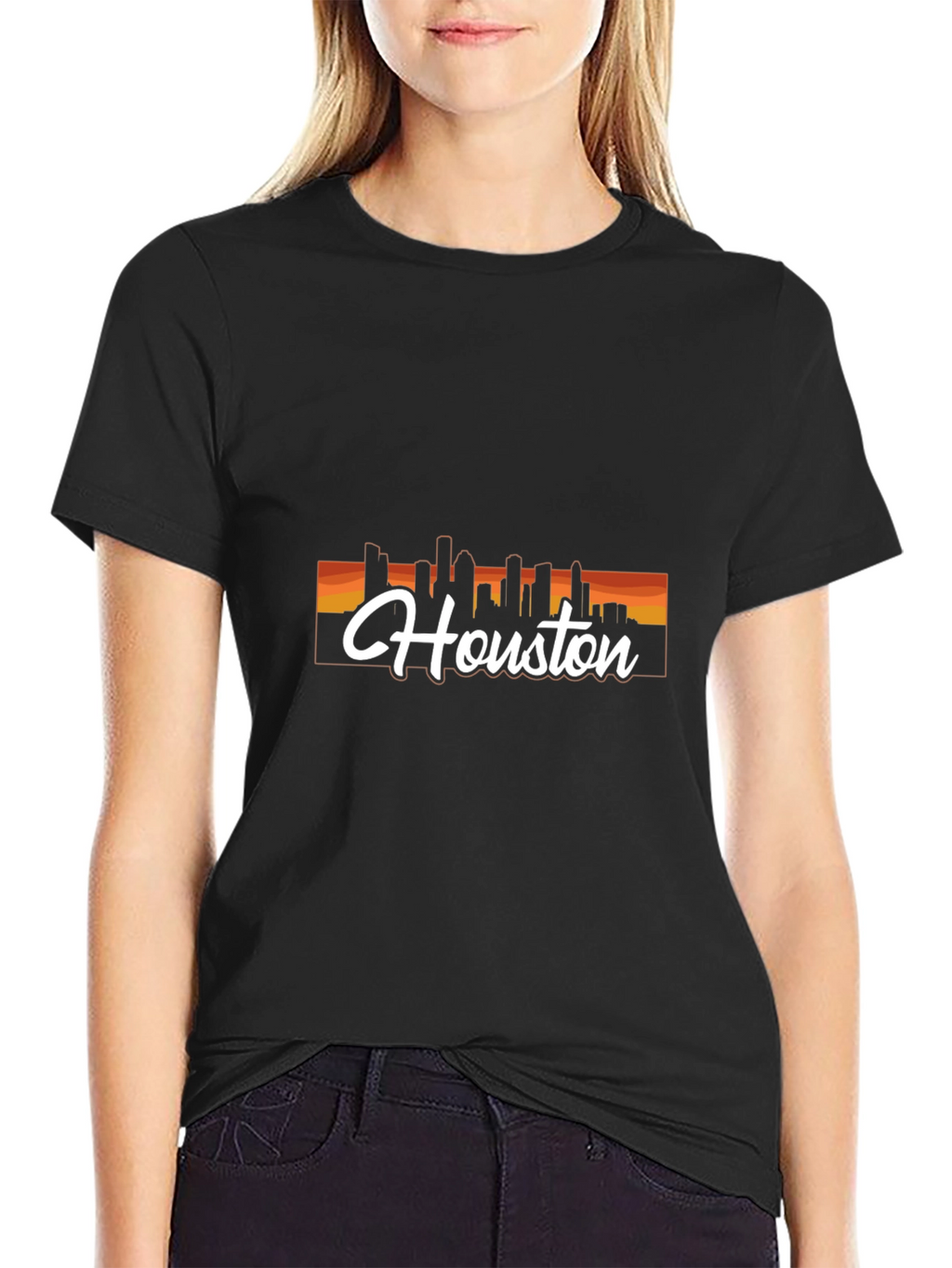 Houston Skyline Graphic T-Shirt