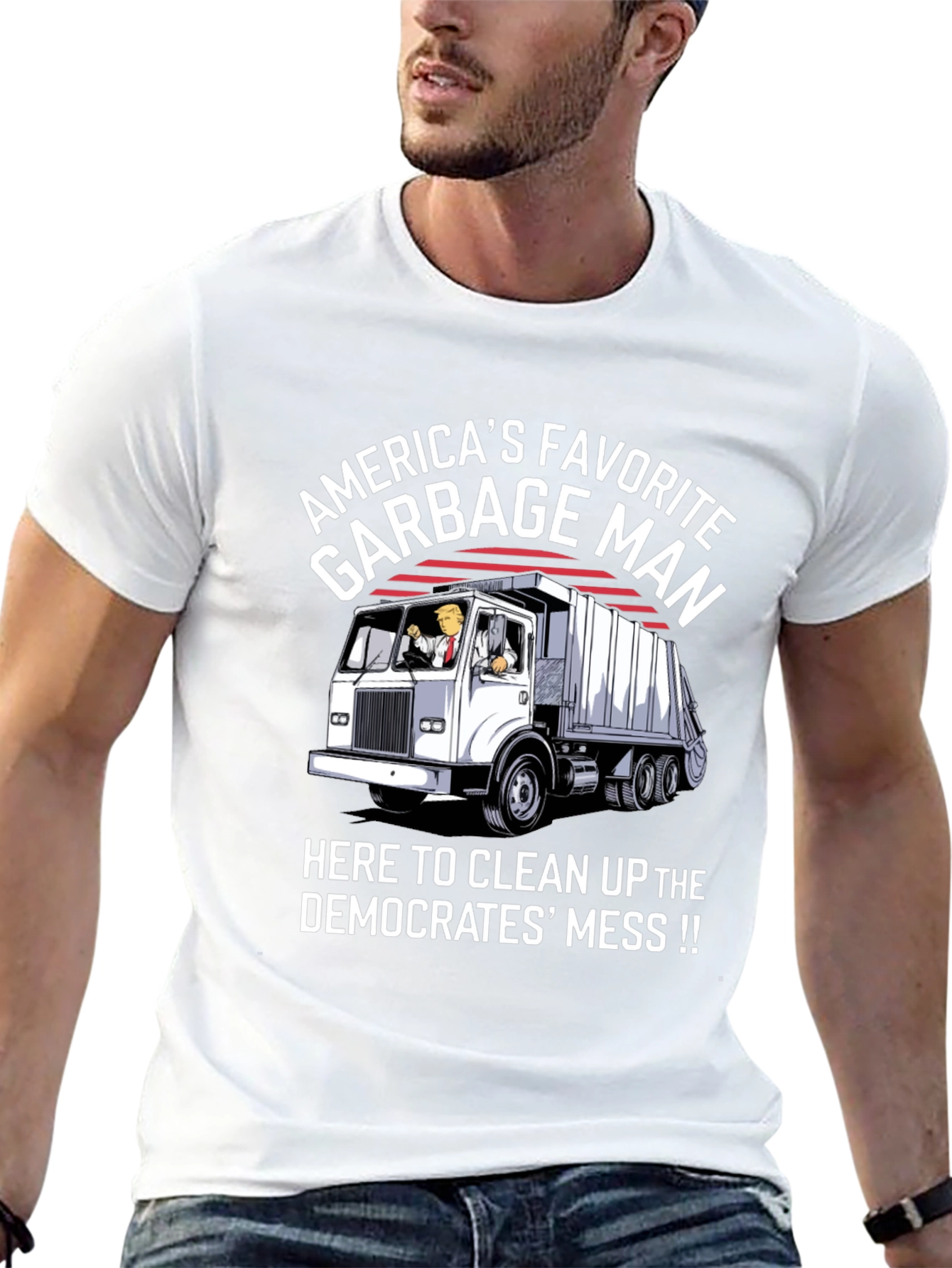 Americas Favorite Garbage Man T-Shirt