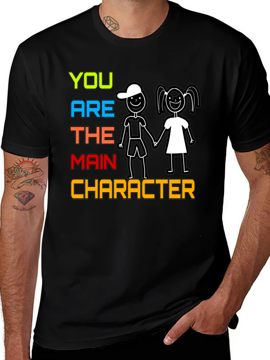 You Are The Main Character Graphic Tee