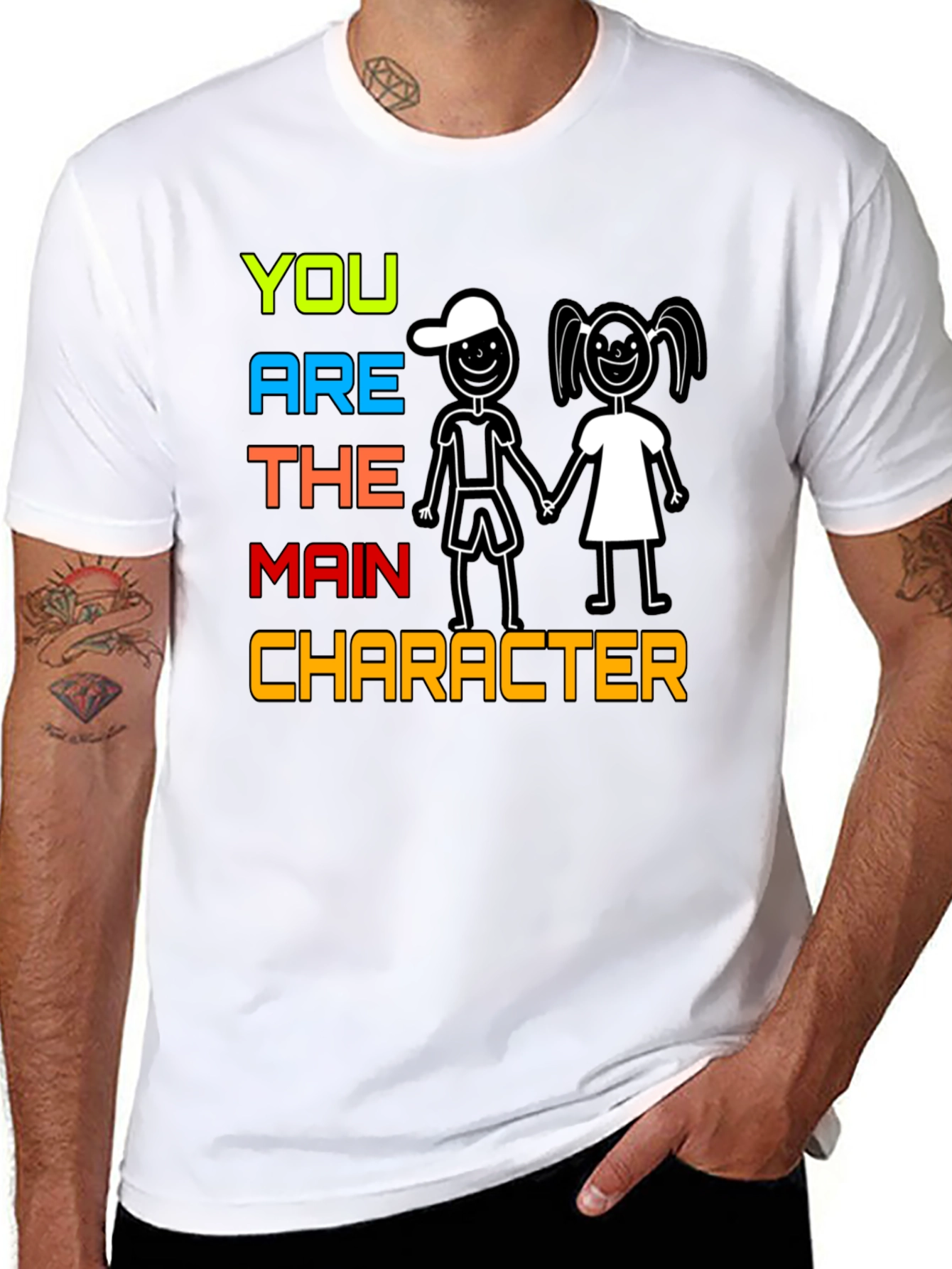 You Are The Main Character Graphic Tee