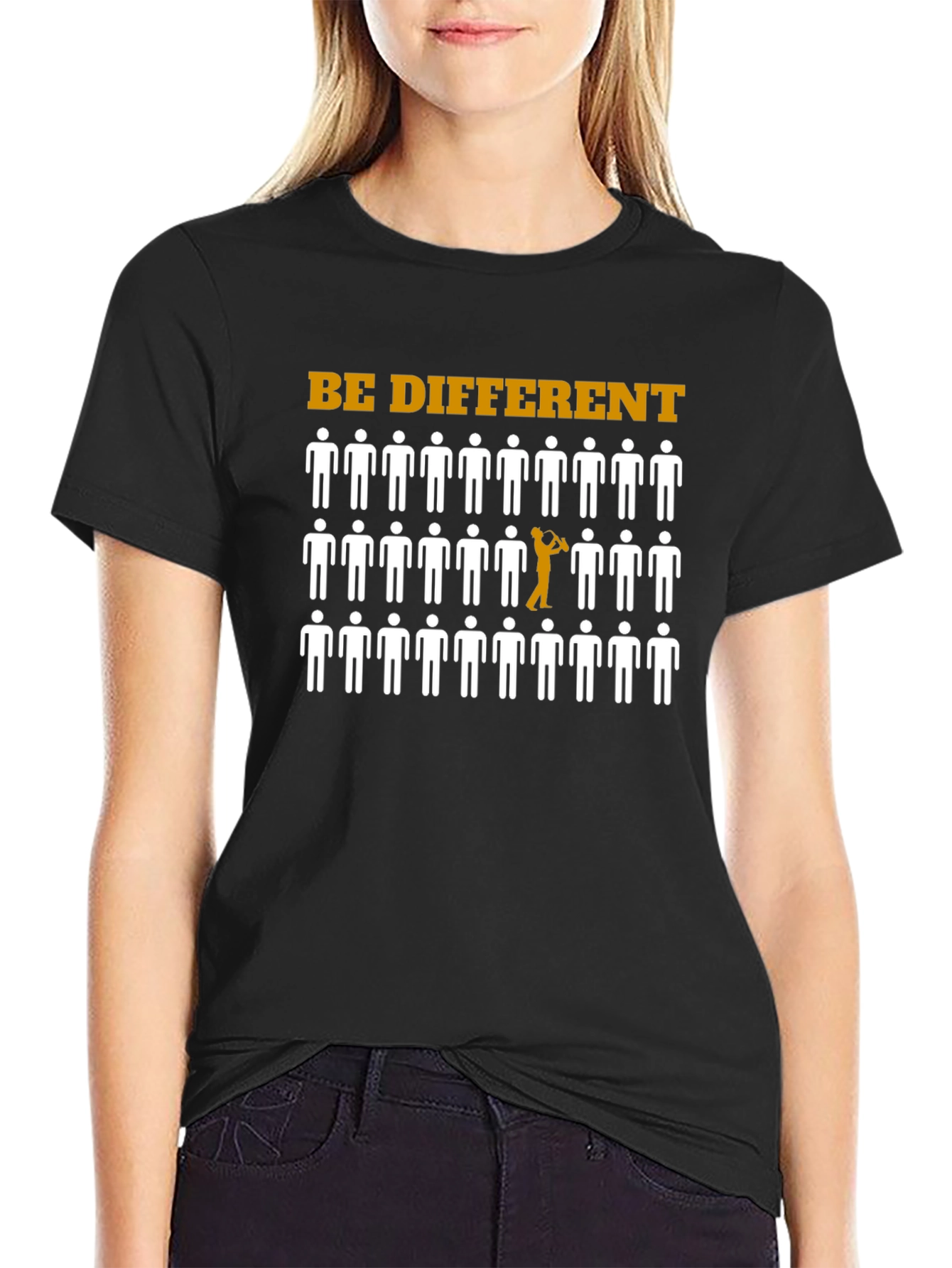 Be Different Graphic Tee - Stand Out!
