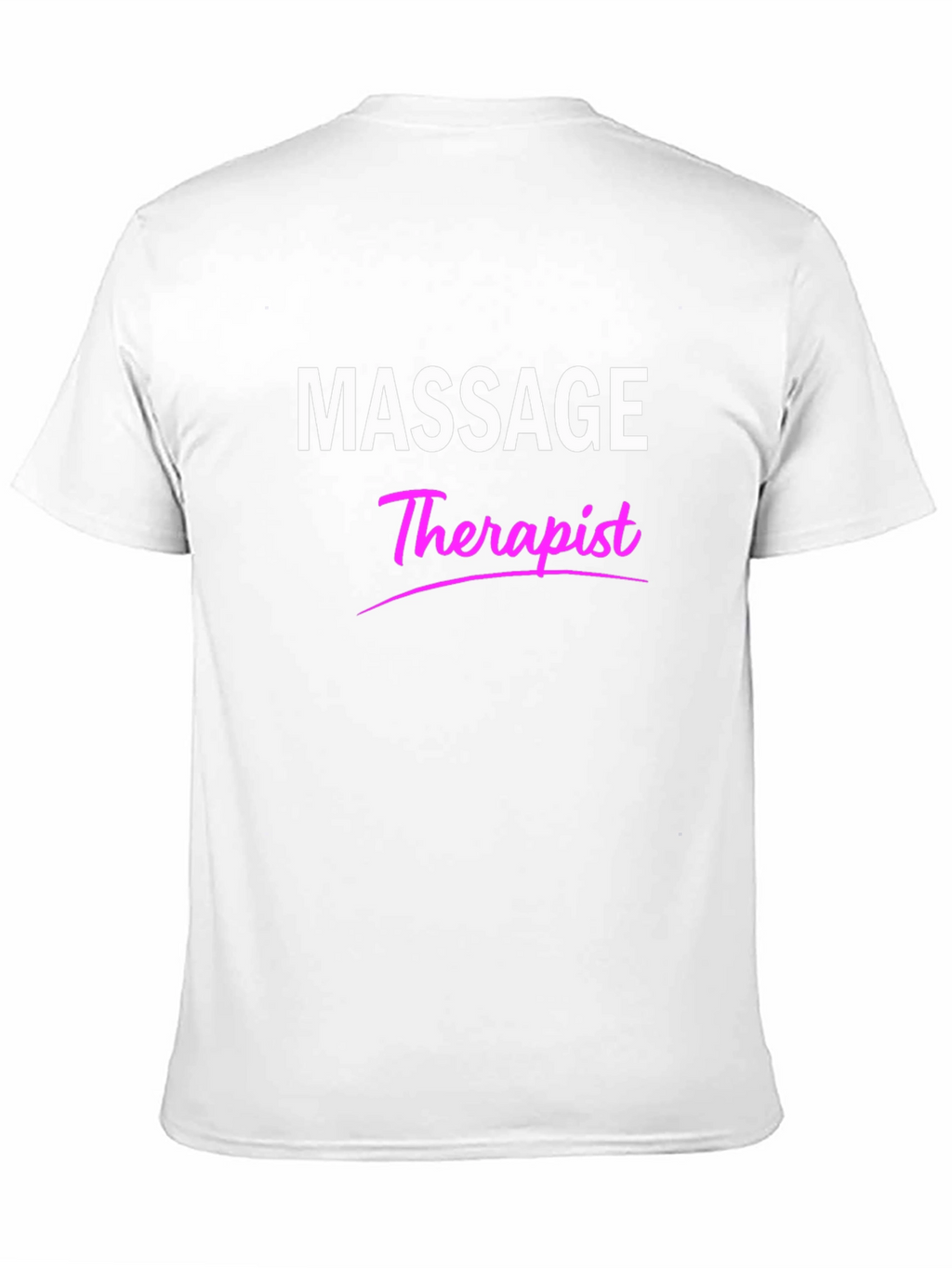 Massage Therapist Graphic Tee - Black