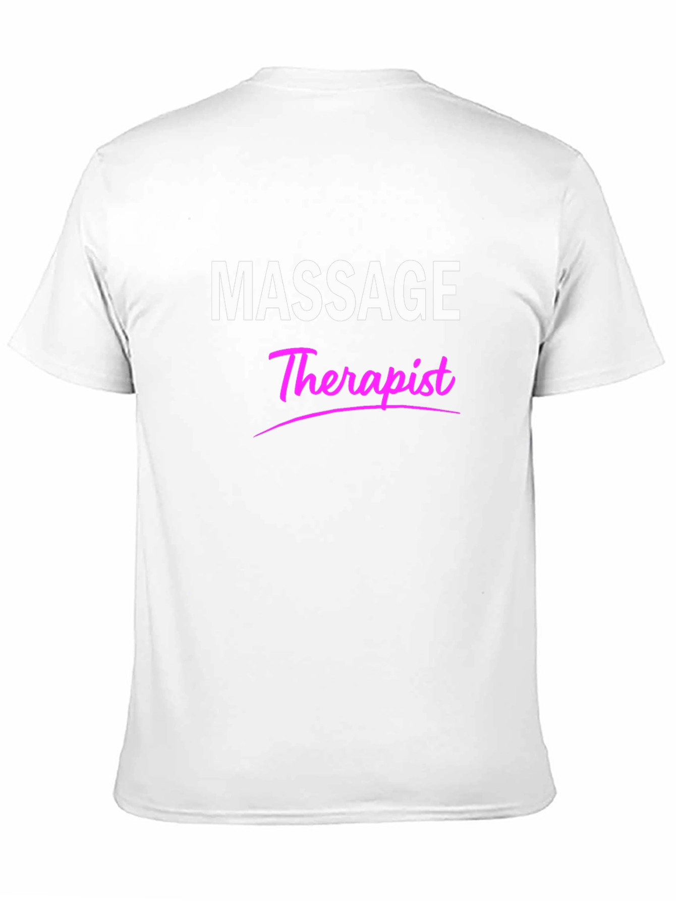 Massage Therapist Graphic Tee - Black