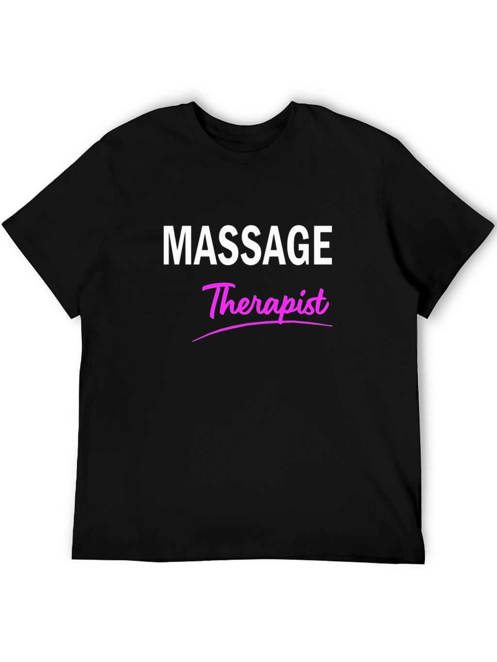 Massage Therapist Graphic Tee - Black