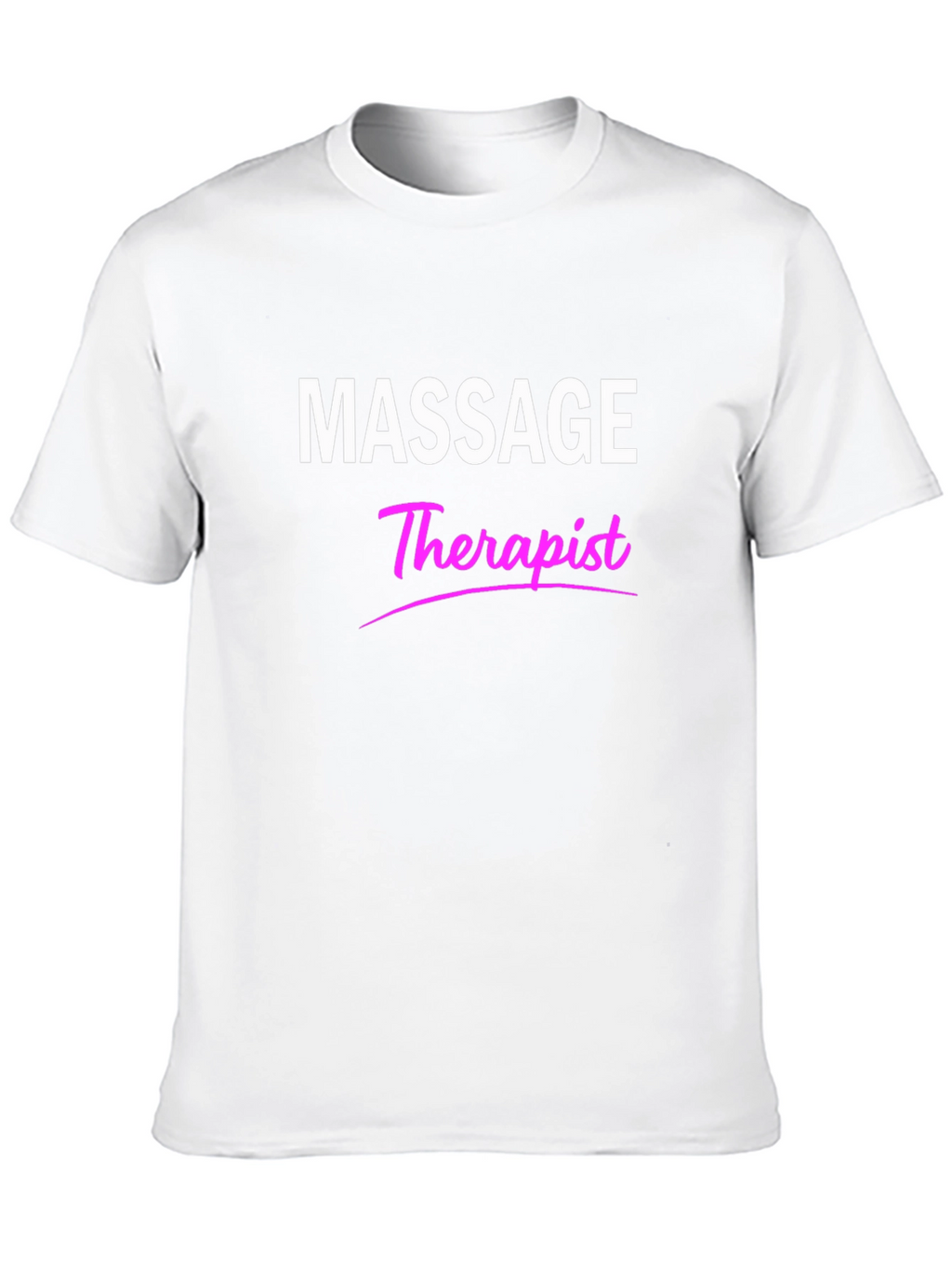 Massage Therapist Graphic Tee - Black