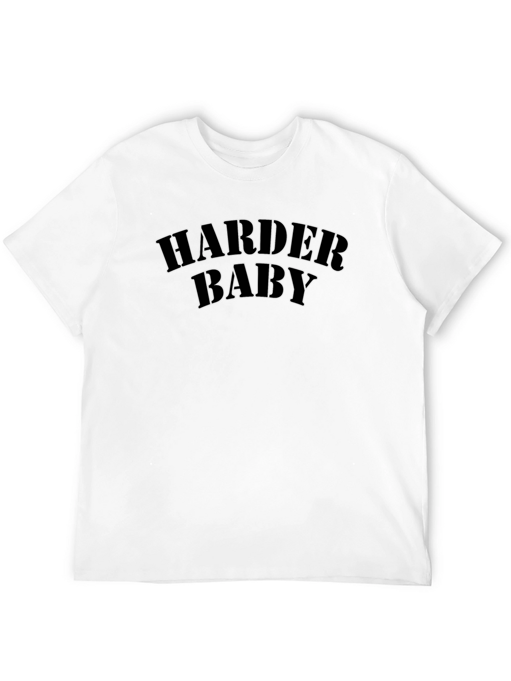 Harder Baby Graphic T-Shirt - Black