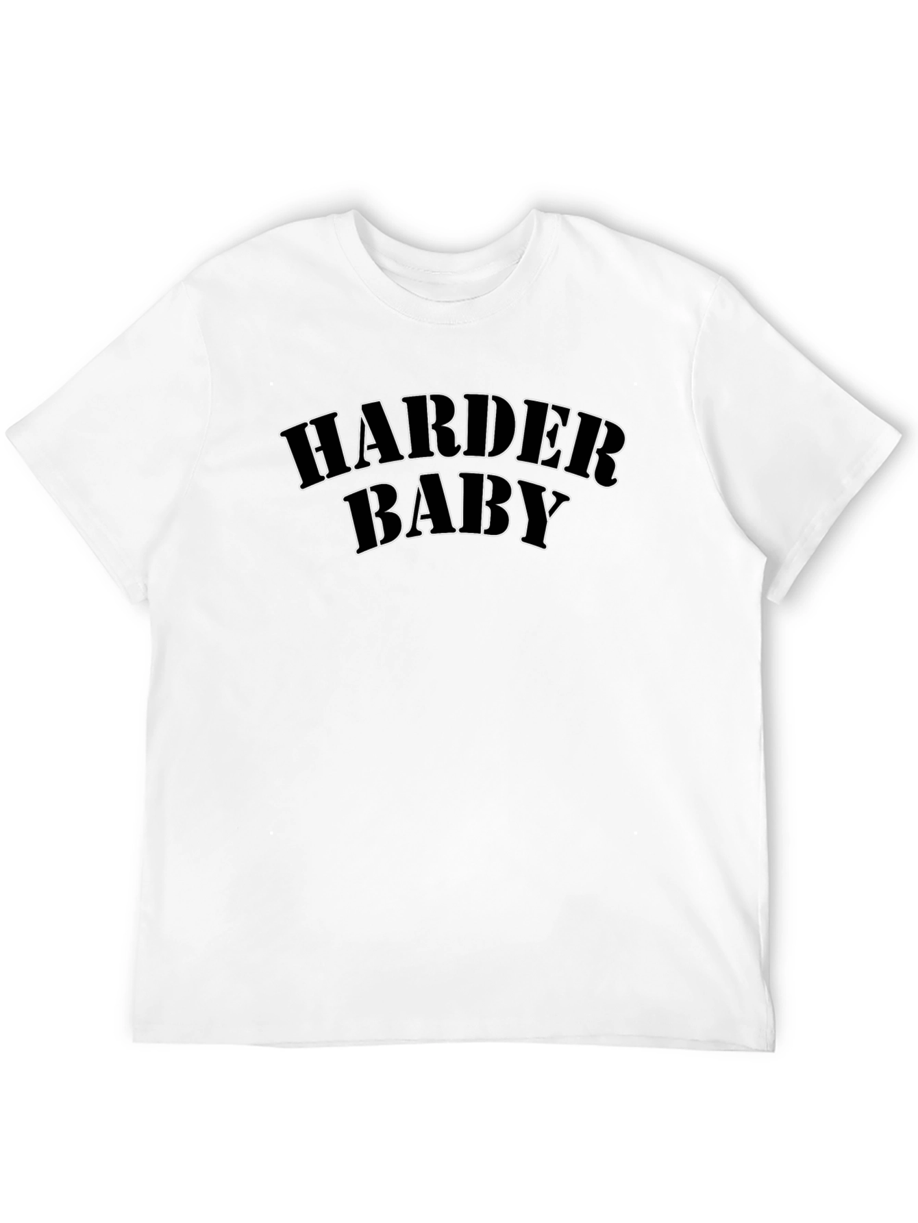 Harder Baby Graphic T-Shirt - Black