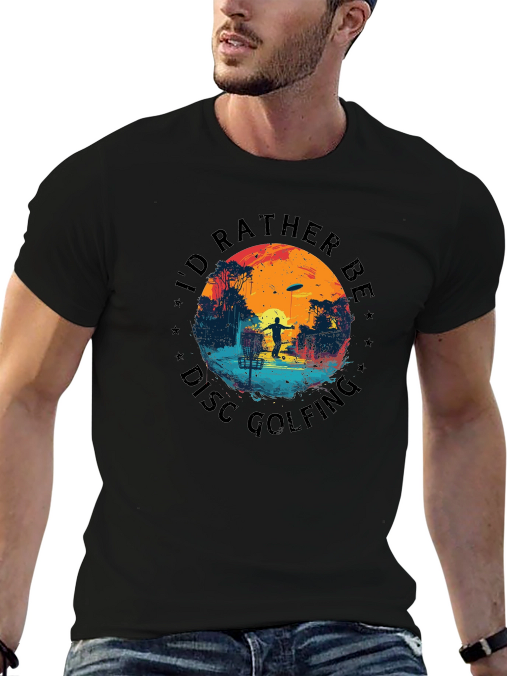 Disc Golfing Tee - Id Rather Be