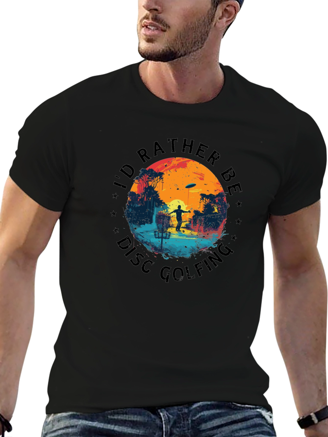 Disc Golfing Tee - Id Rather Be