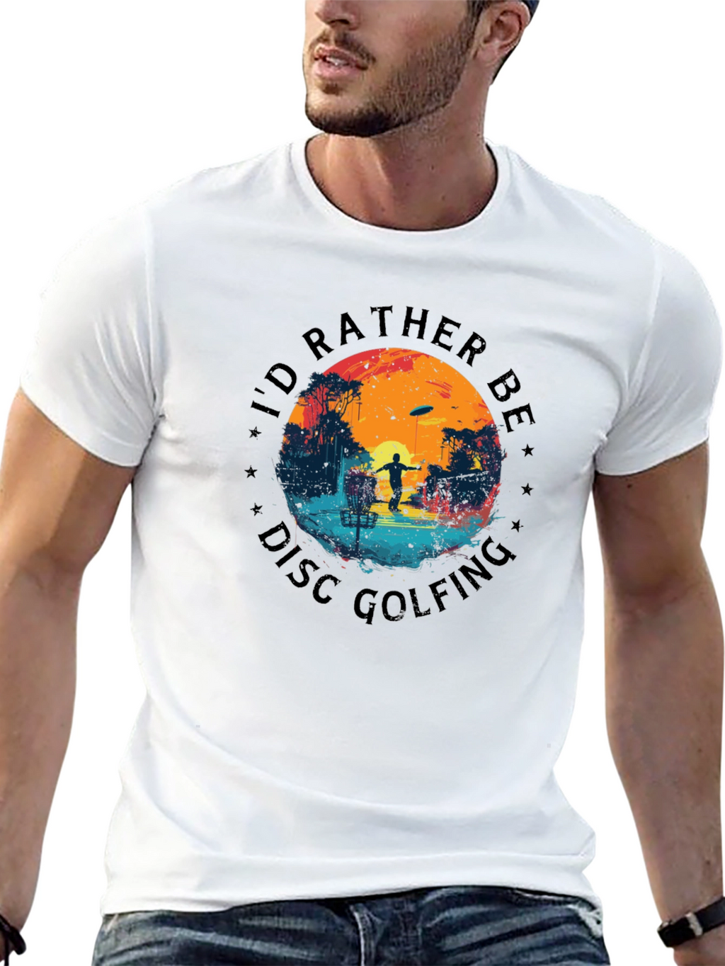 Disc Golfing Tee - Id Rather Be