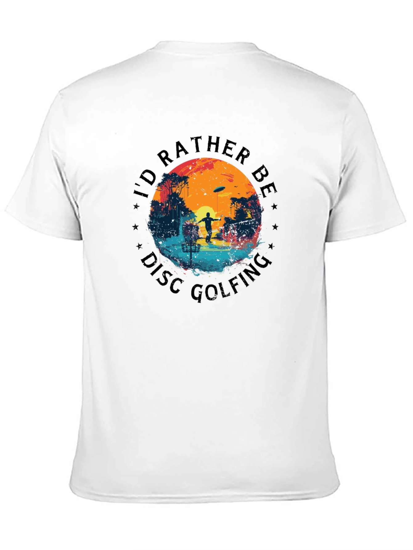Disc Golfing Tee - Id Rather Be