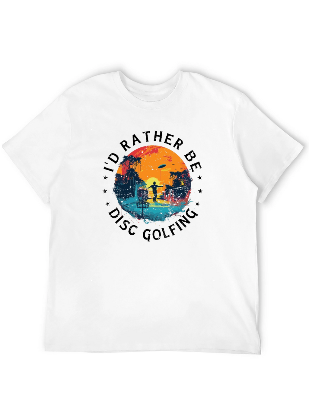 Disc Golfing Tee - Id Rather Be