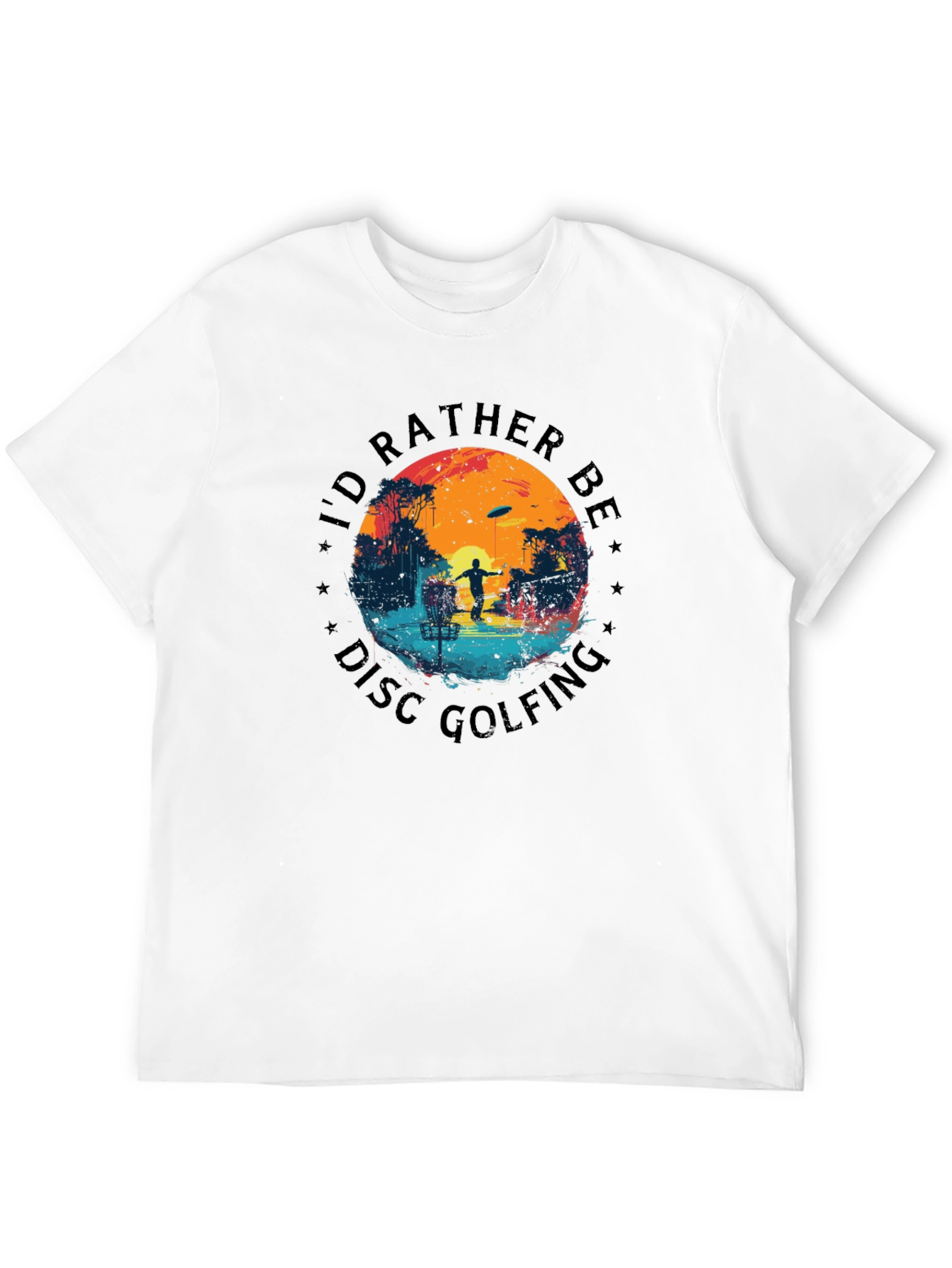 Disc Golfing Tee - Id Rather Be