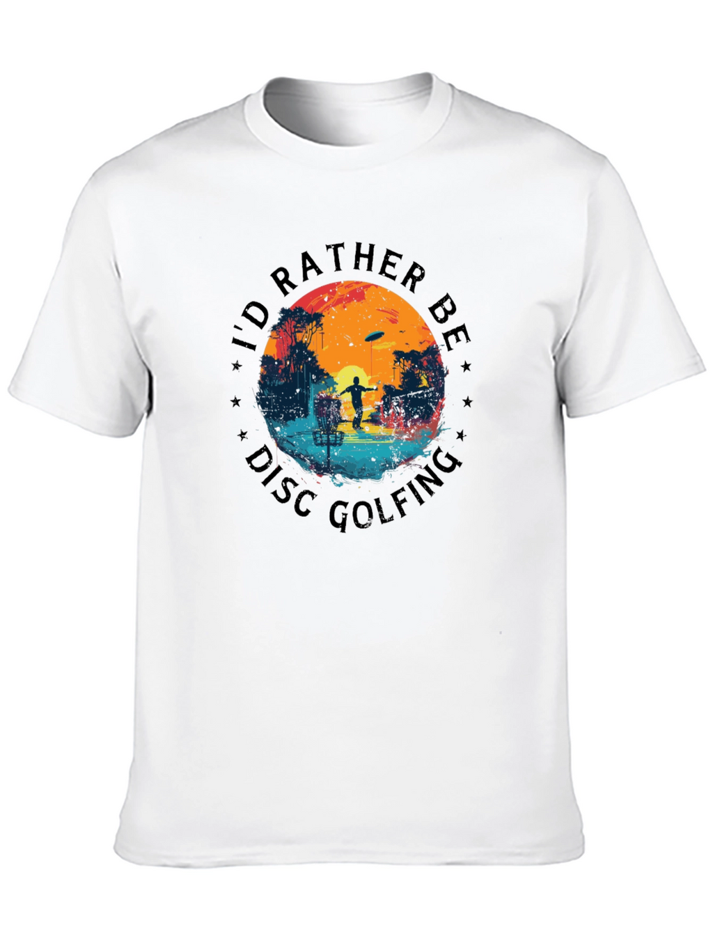 Disc Golfing Tee - Id Rather Be