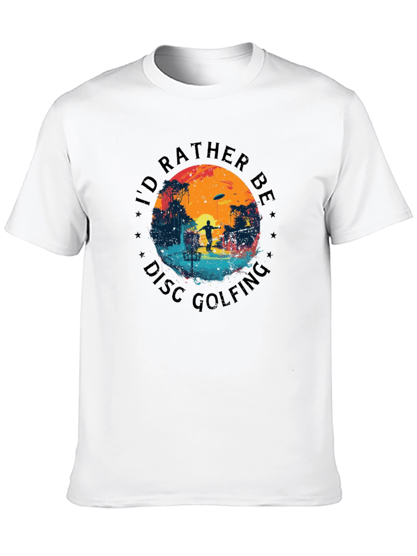 Disc Golfing Tee - Id Rather Be