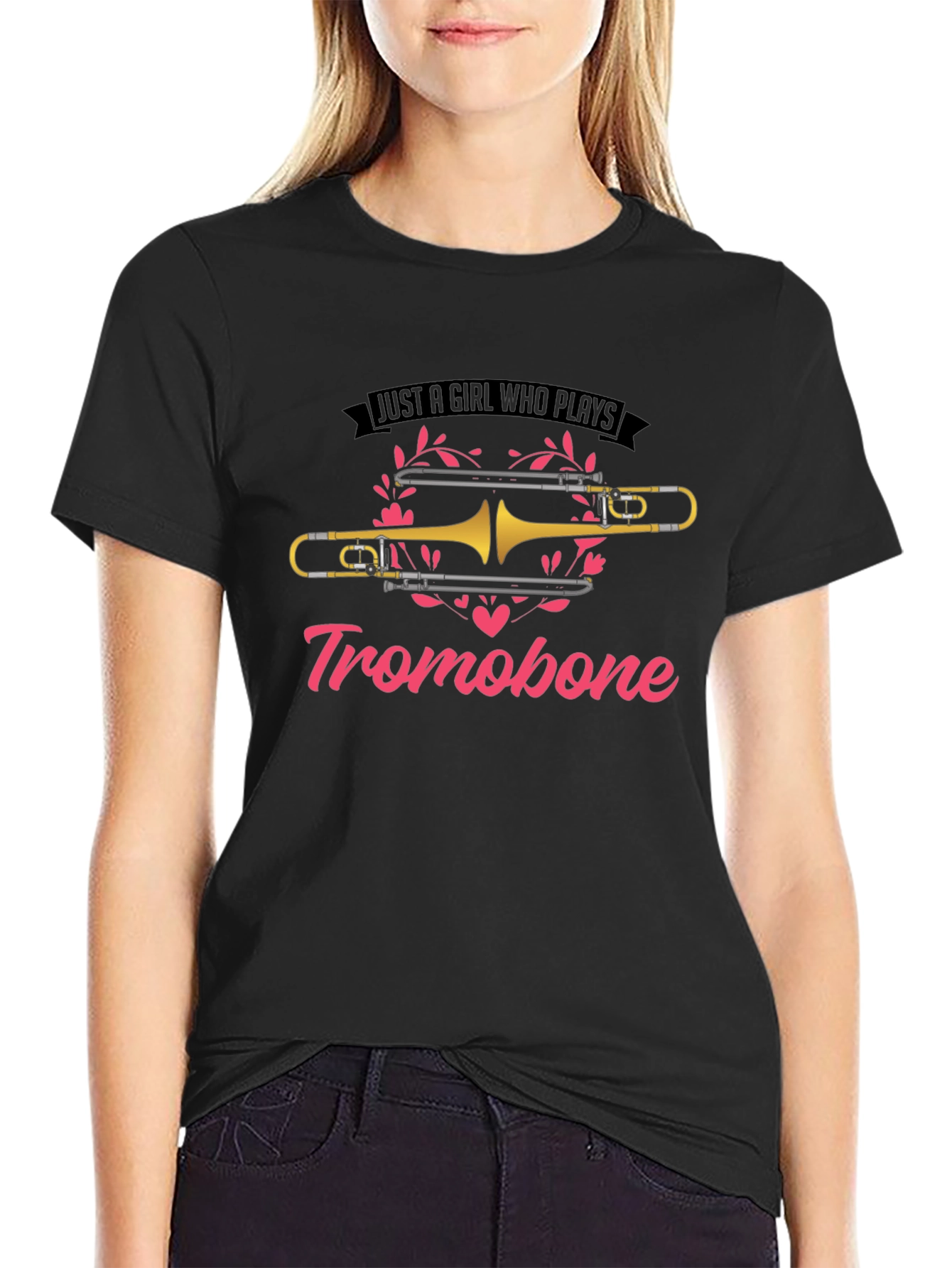 Just A Girl Who Plays Trombone T-Shirt