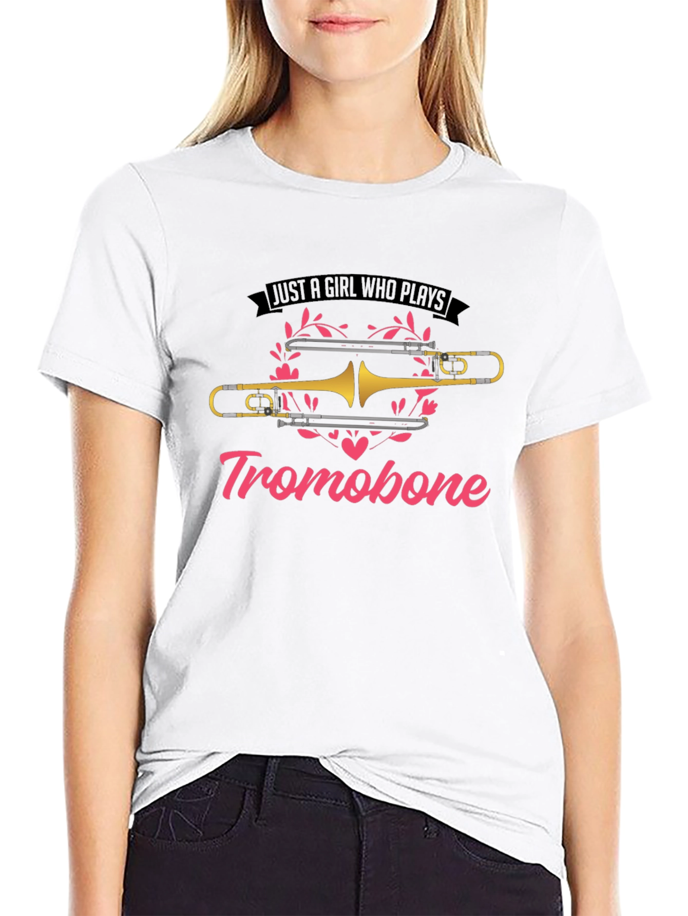 Just A Girl Who Plays Trombone T-Shirt