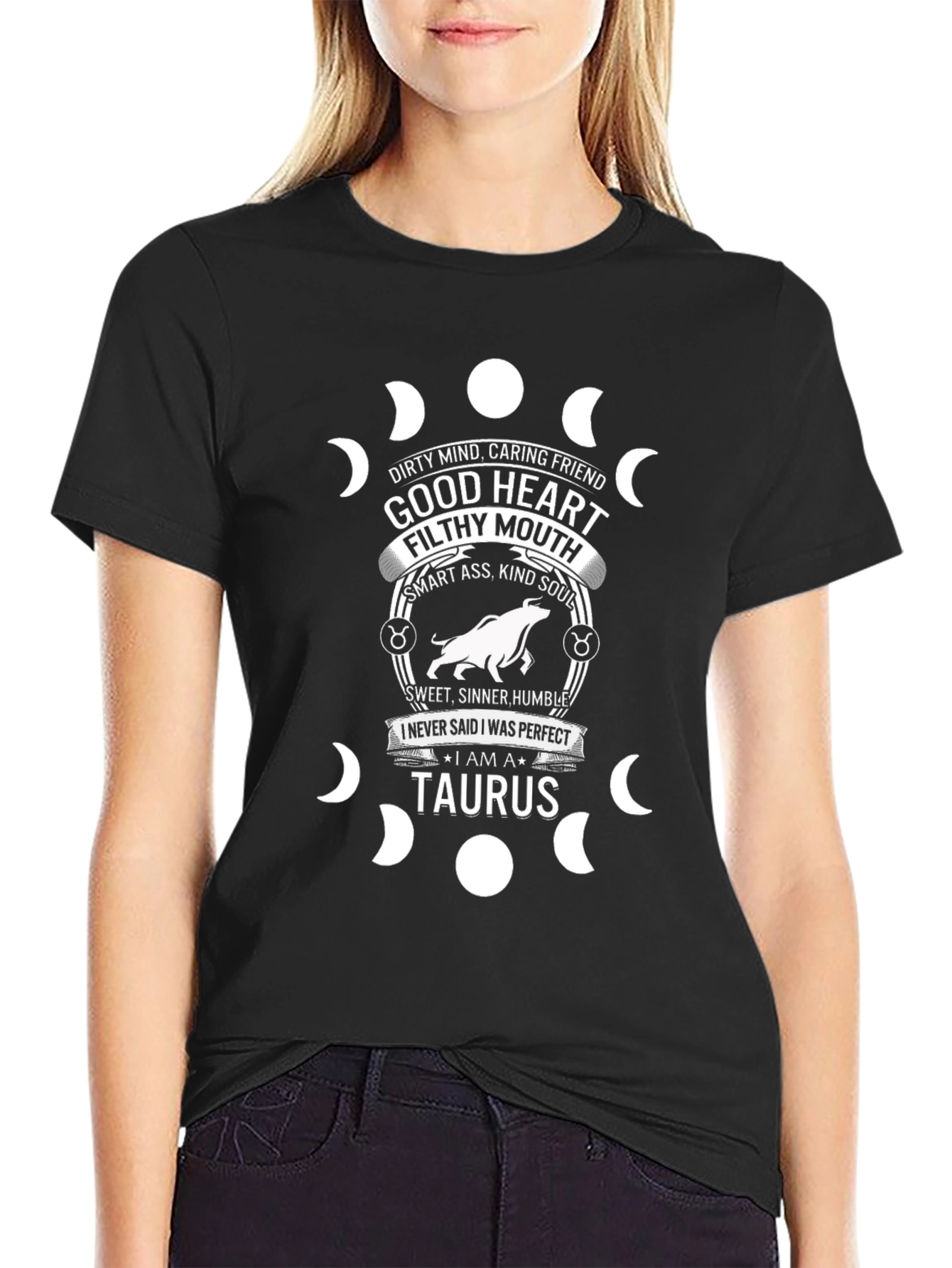 Taurus Zodiac Sign Graphic T-Shirt