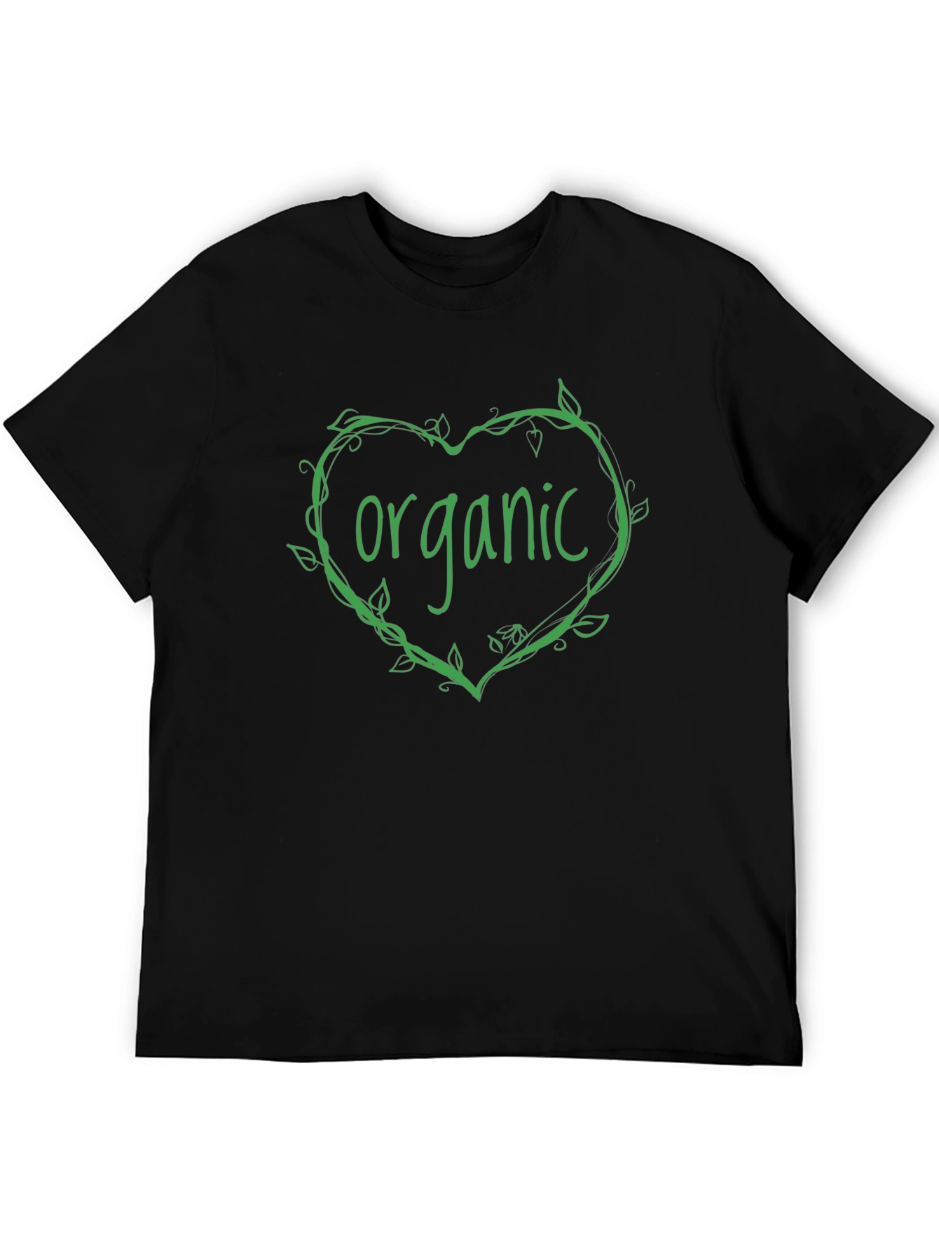 Organic Heart Vine T-Shirt - Eco Friendly