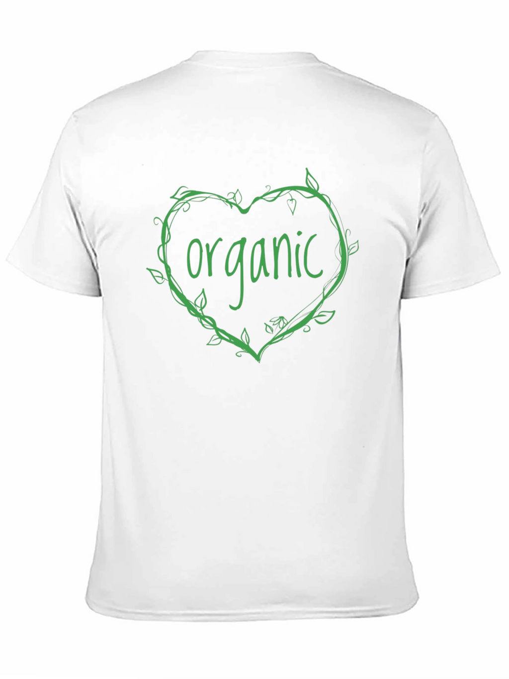 Organic Heart Vine T-Shirt - Eco Friendly