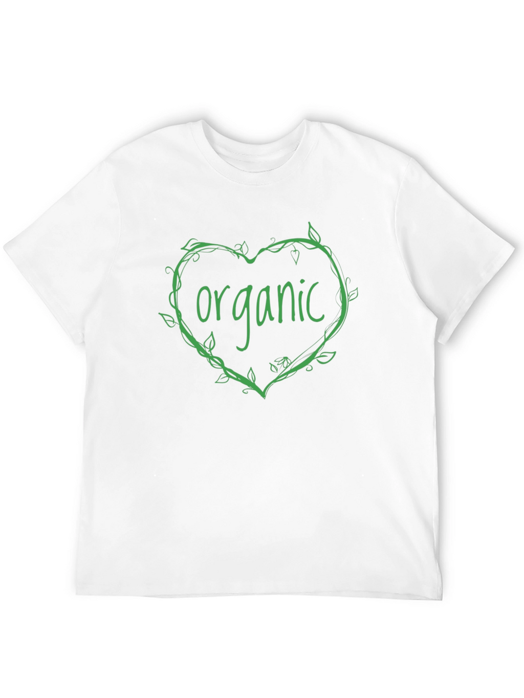 Organic Heart Vine T-Shirt - Eco Friendly