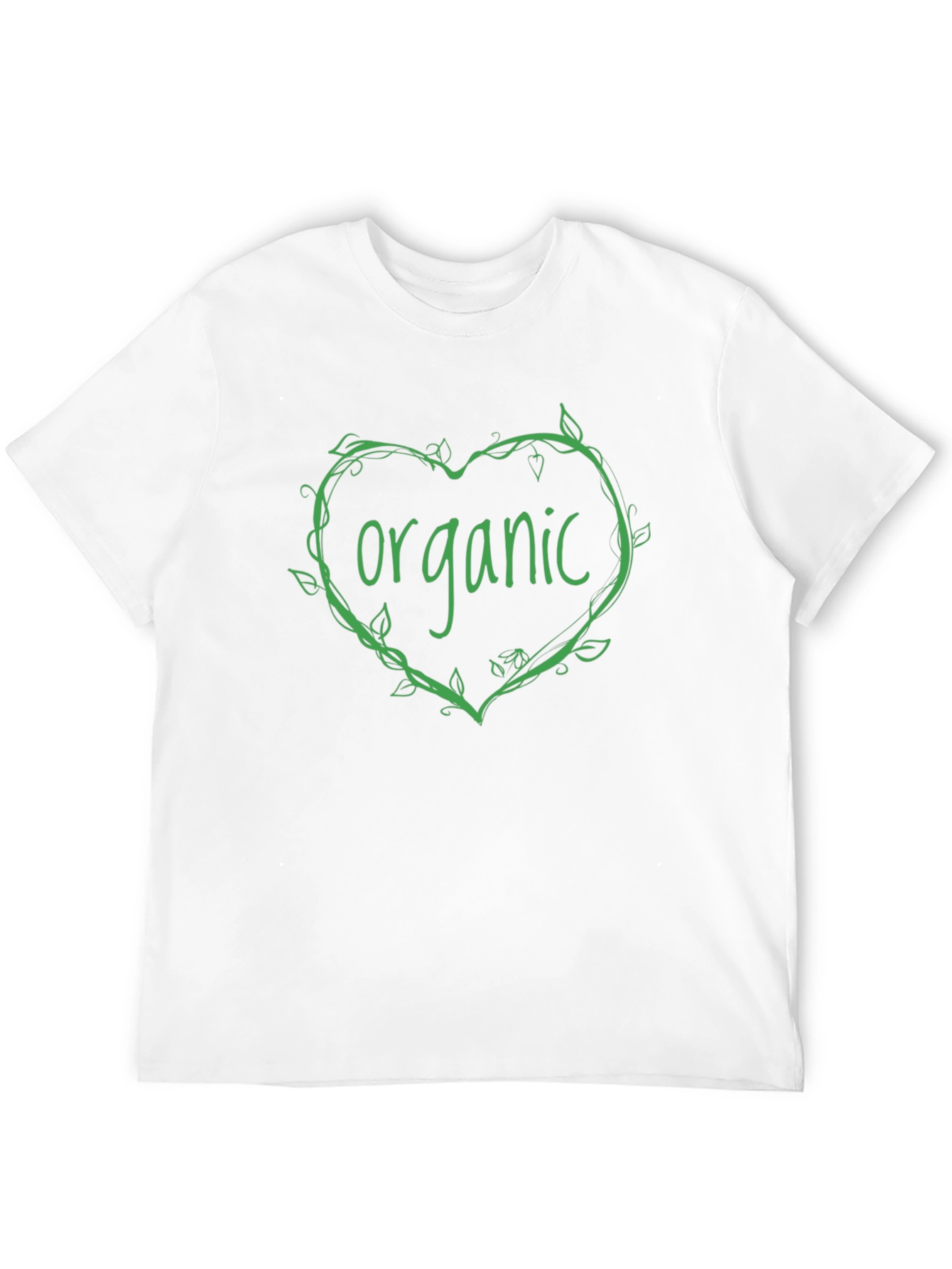 Organic Heart Vine T-Shirt - Eco Friendly