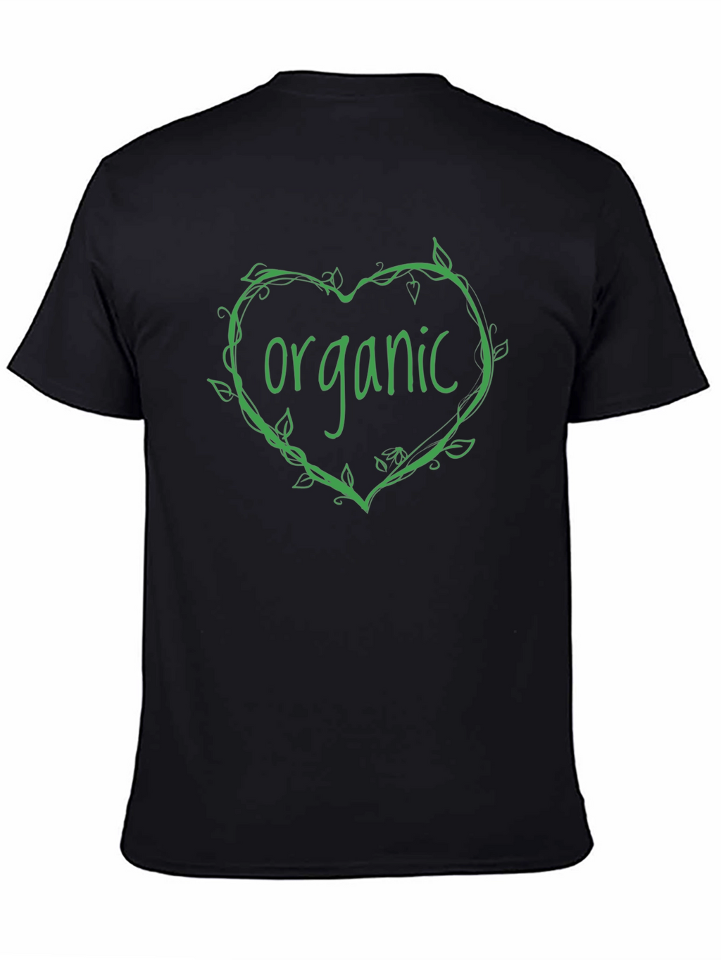 Organic Heart Vine T-Shirt - Eco Friendly