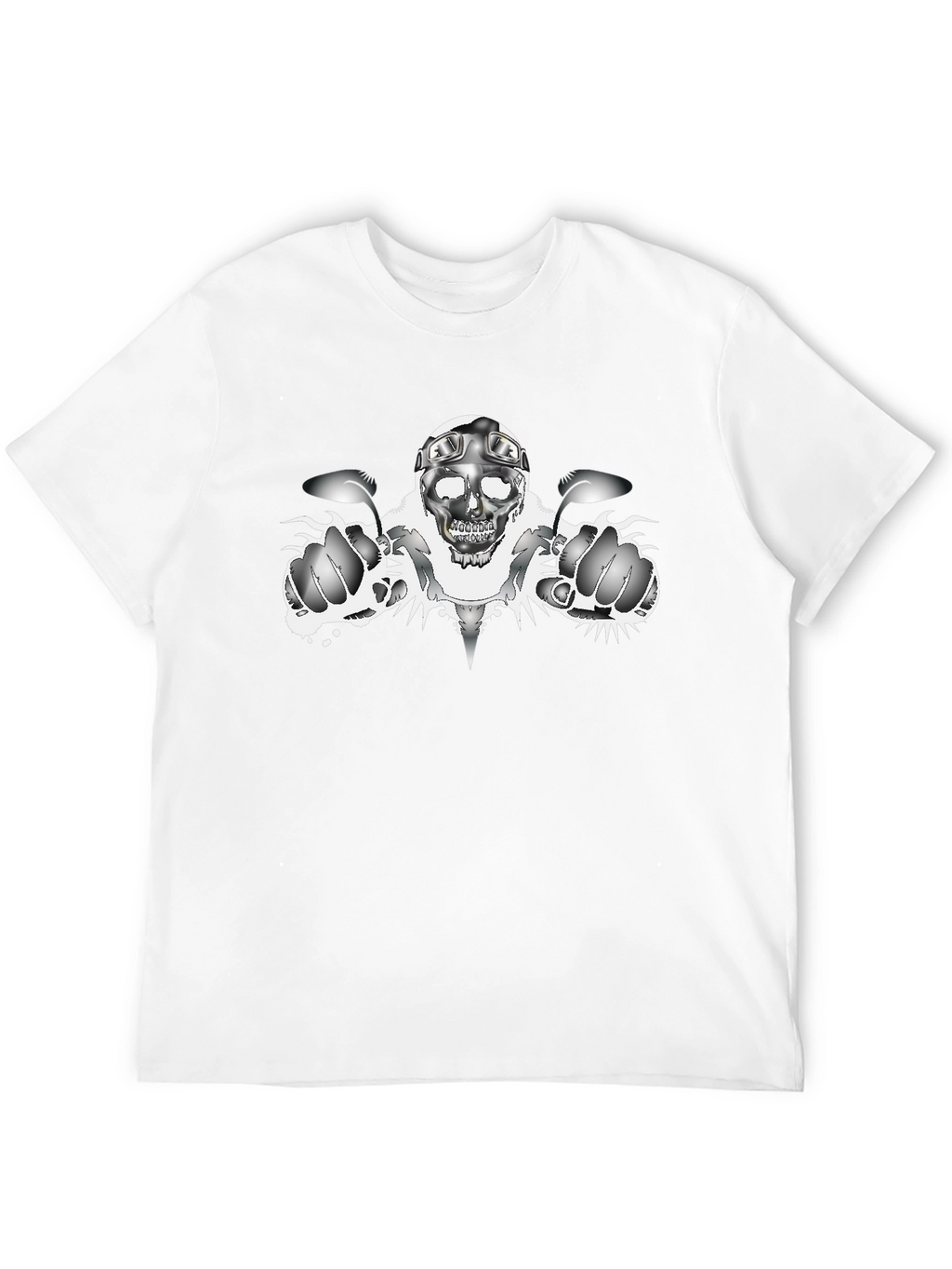 Skull Rider Black T-Shirt