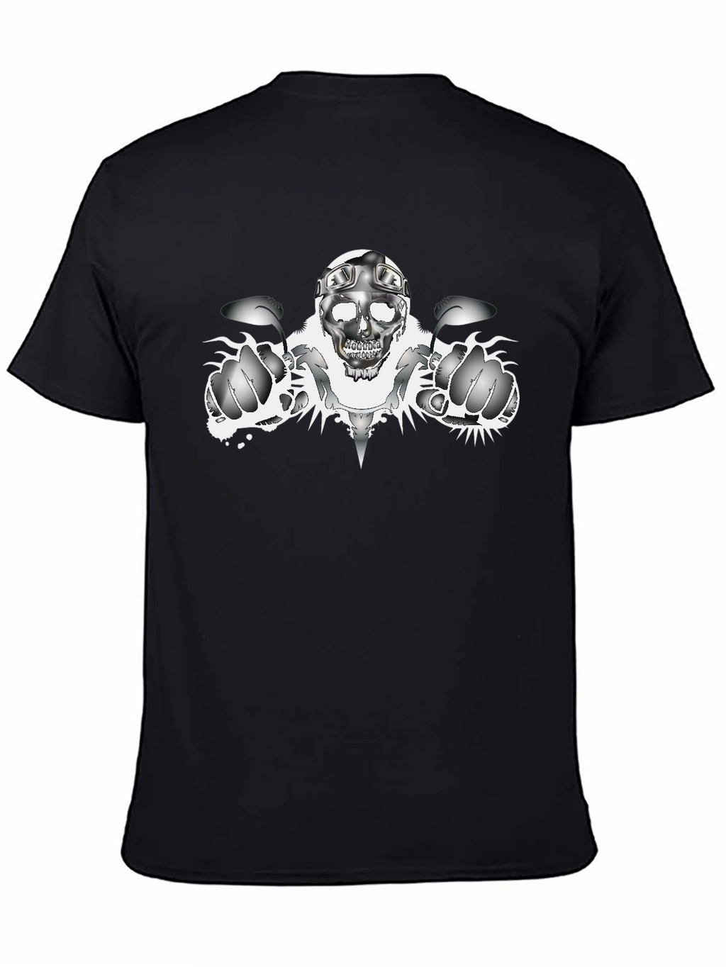 Skull Rider Black T-Shirt