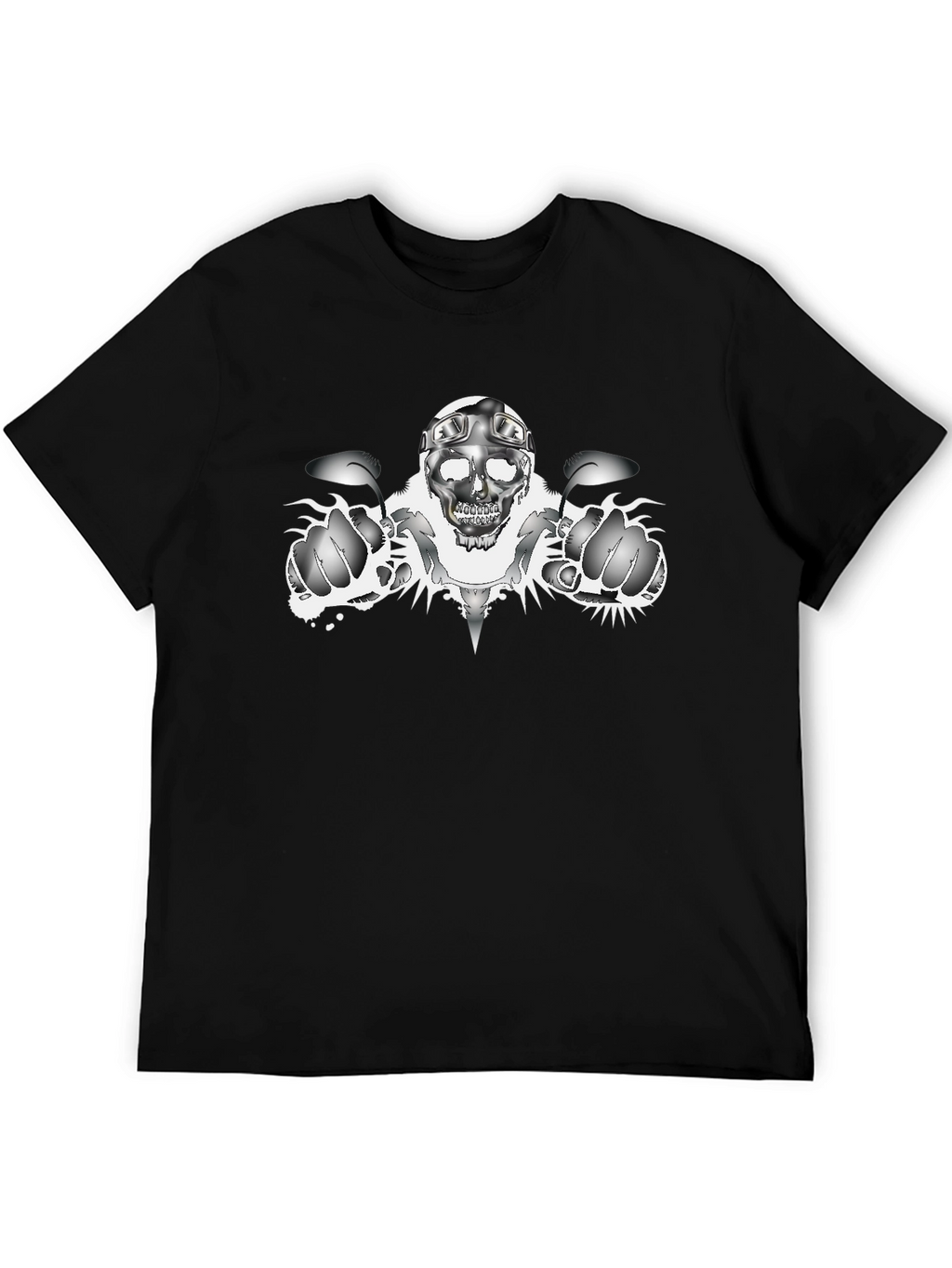 Skull Rider Black T-Shirt
