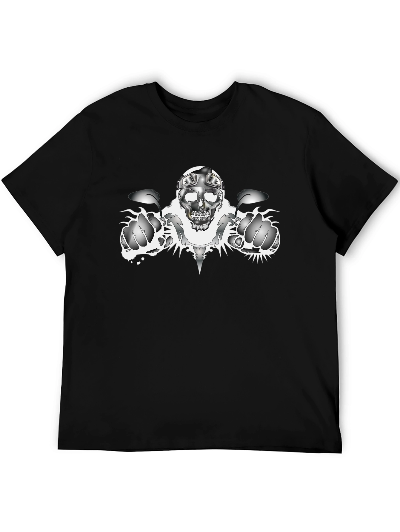 Skull Rider Black T-Shirt