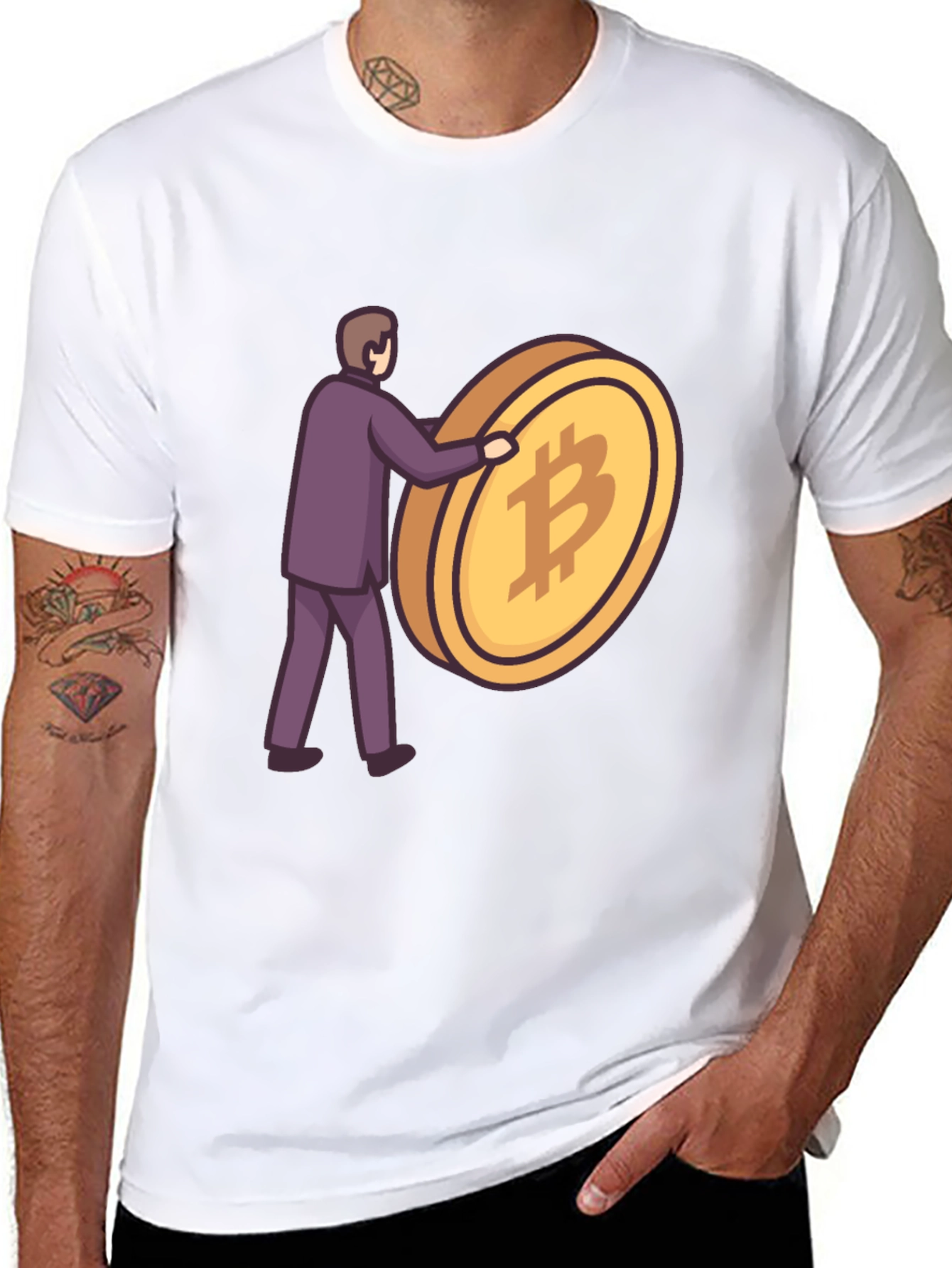 Bitcoin Boss T-Shirt - Crypto Investor Apparel