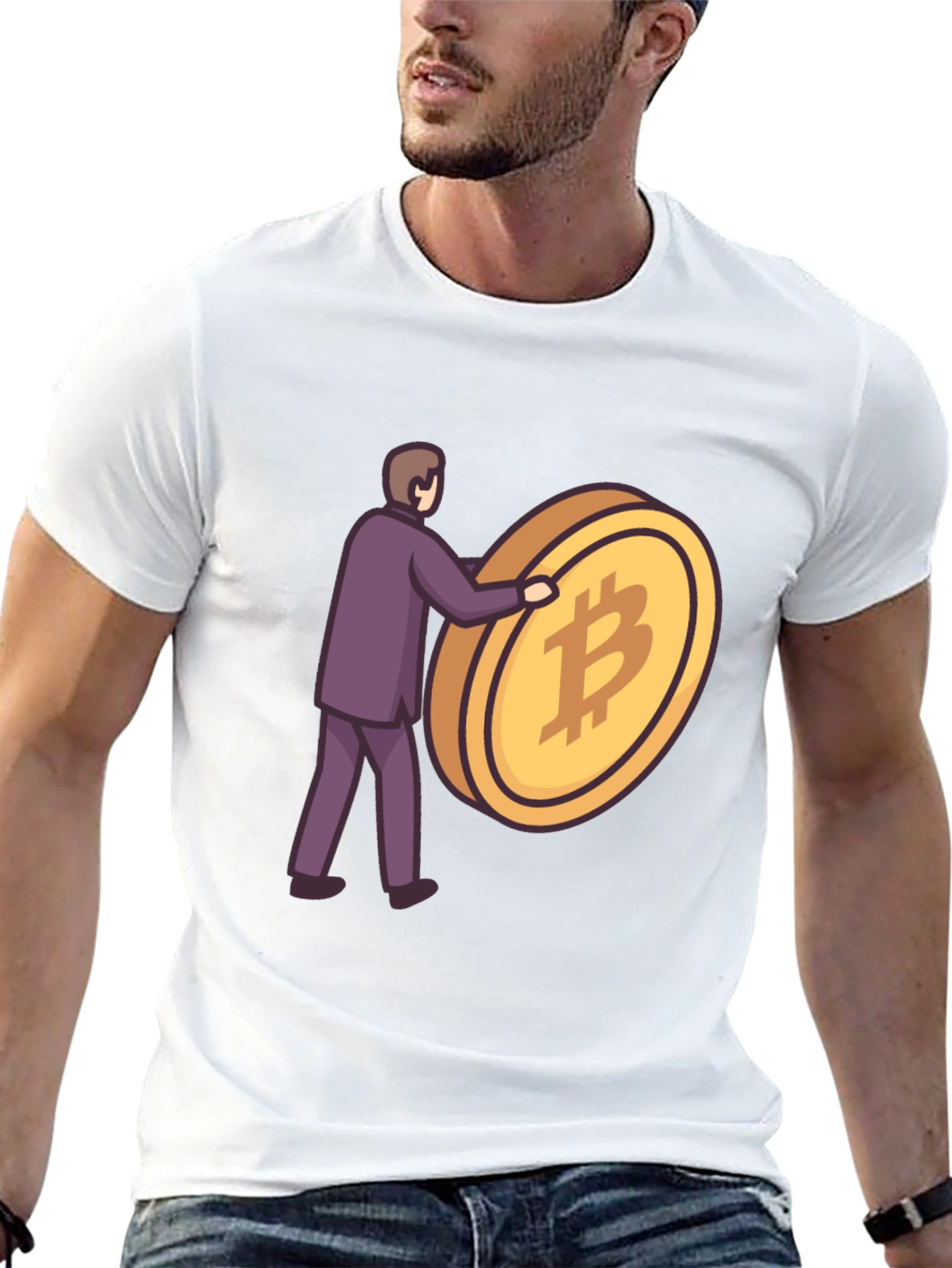 Bitcoin Boss T-Shirt - Crypto Investor Apparel