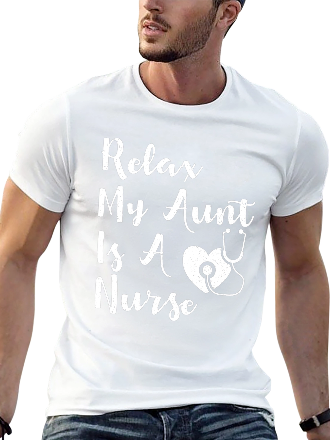 Relax My Aunt Is A Nurse T-Shirt