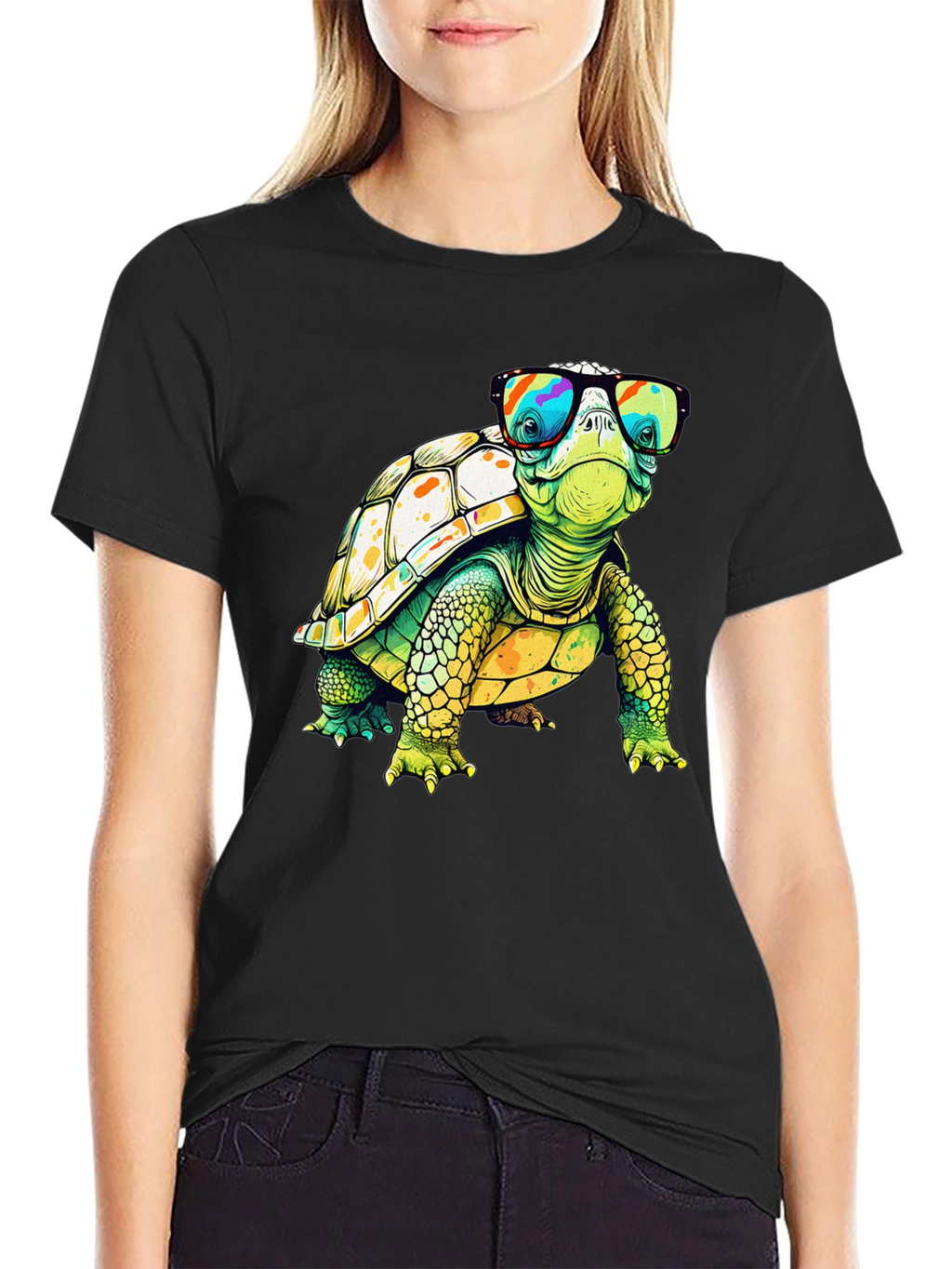 Turtle Sunglasses T-Shirt - Cool Graphic Tee