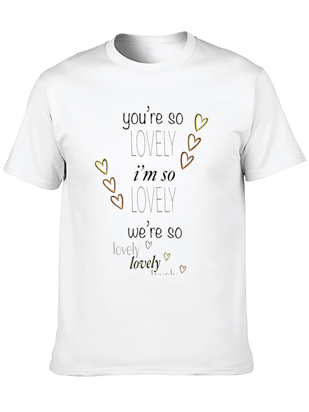 Lovely Graphic Print T-Shirt - Soft & Stylish