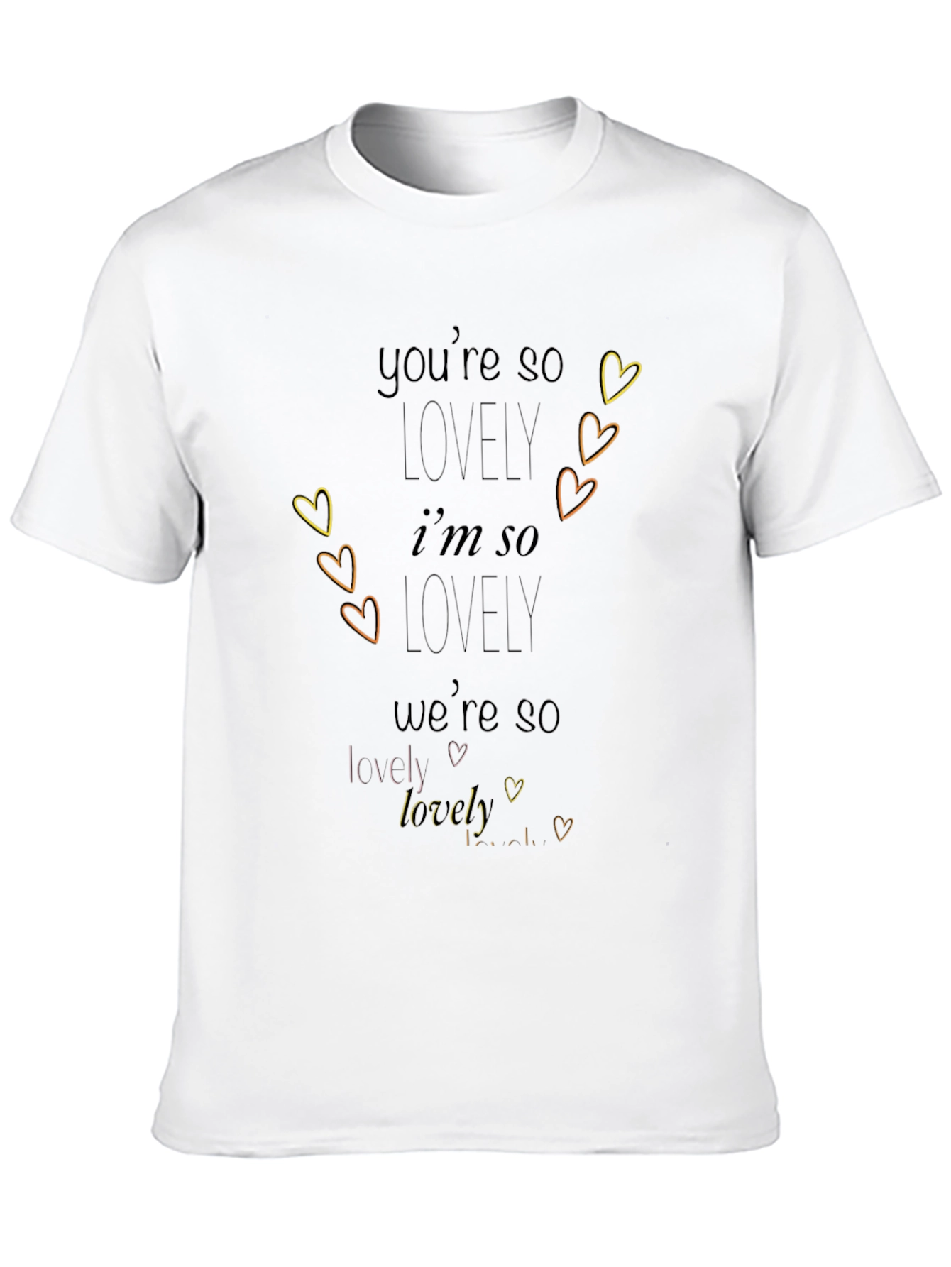 Lovely Graphic Print T-Shirt - Soft & Stylish
