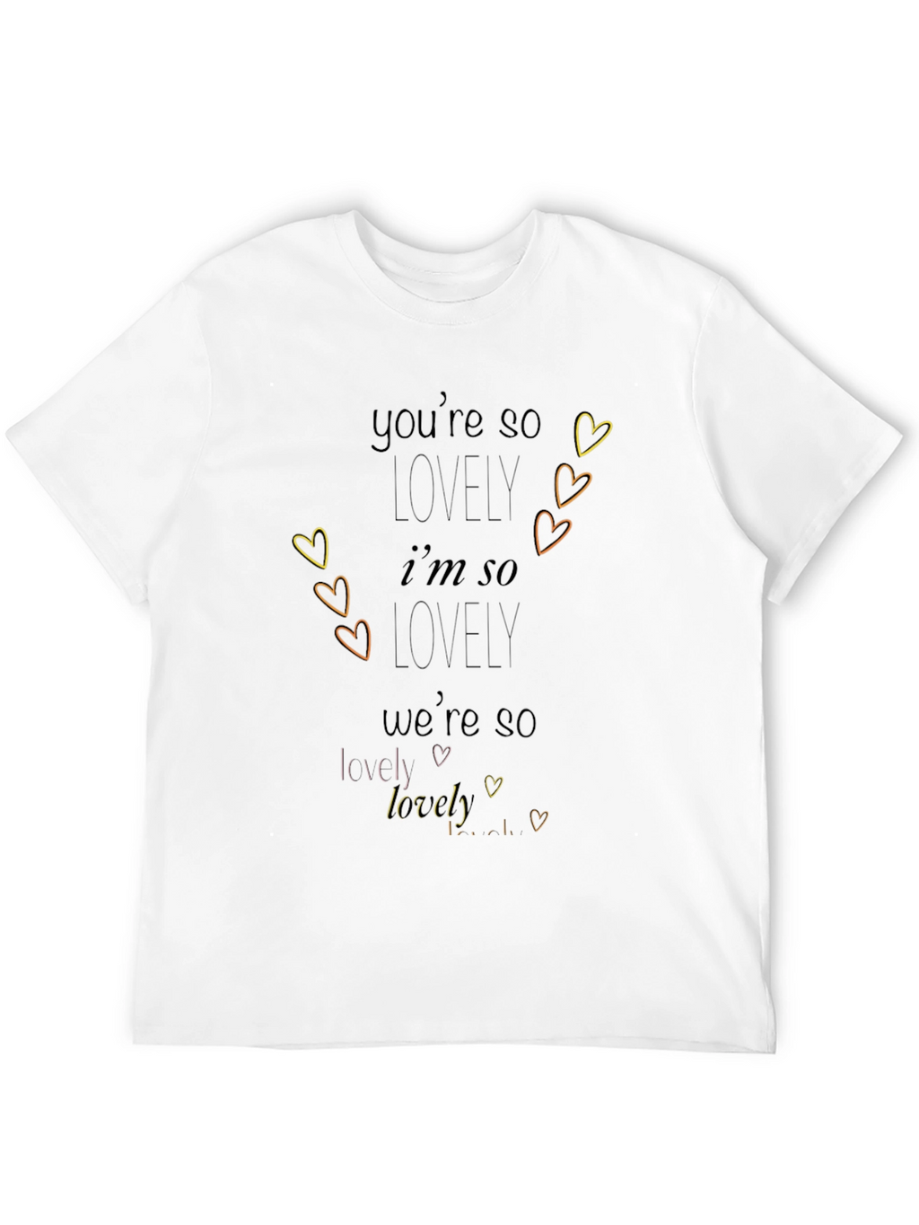 Lovely Graphic Print T-Shirt - Soft & Stylish