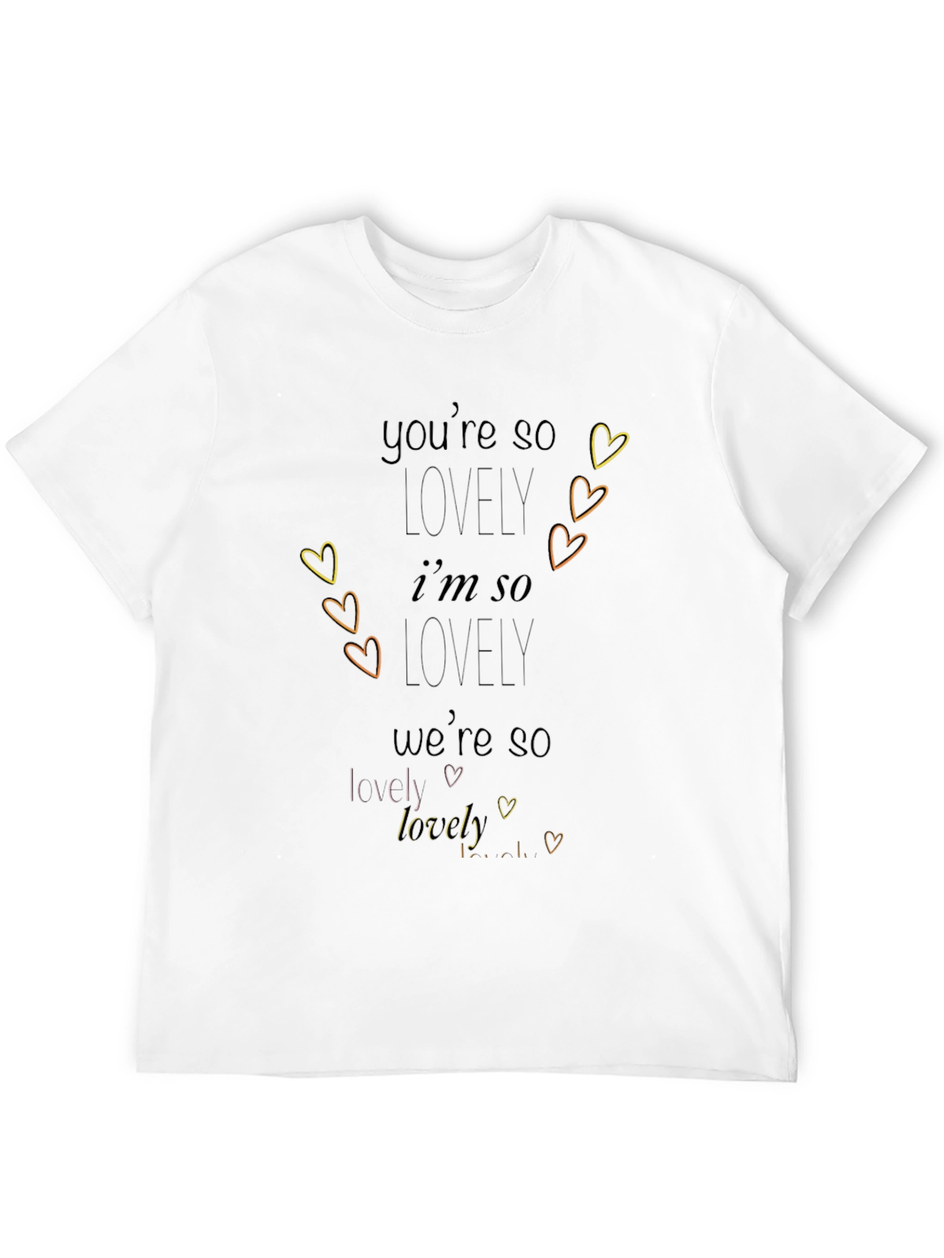 Lovely Graphic Print T-Shirt - Soft & Stylish