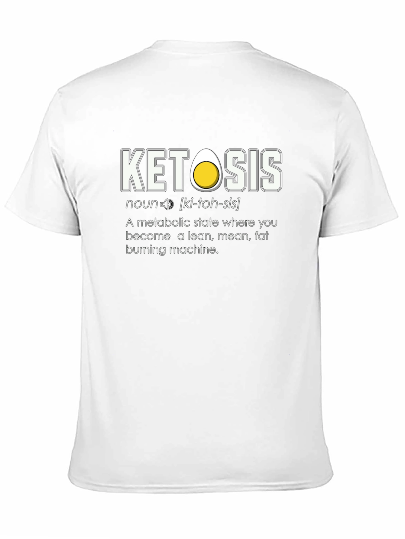 Ketosis Definition T-Shirt - Keto Diet Fat Burning