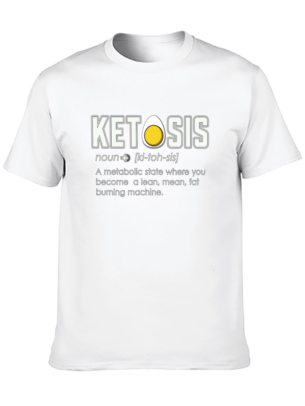 Ketosis Definition T-Shirt - Keto Diet Fat Burning