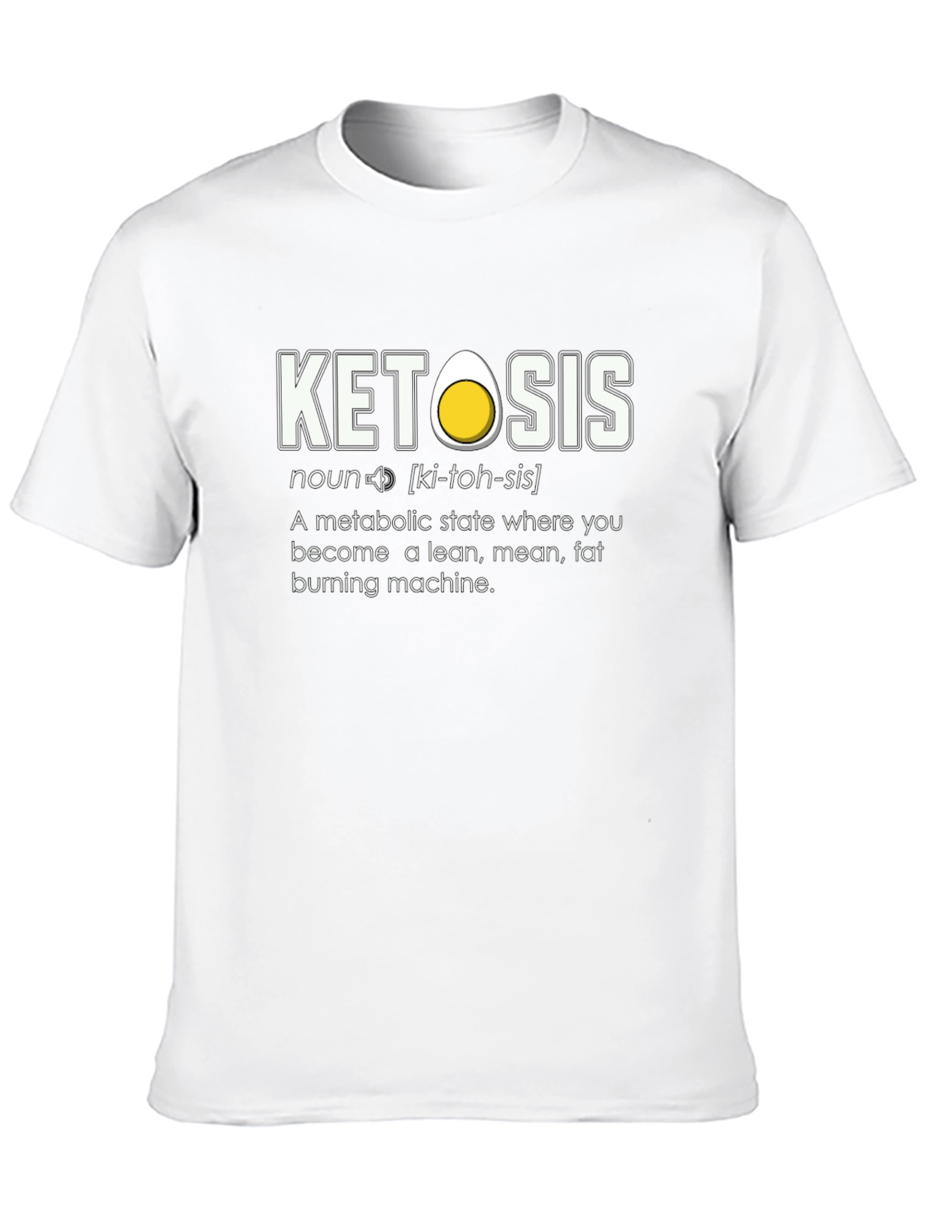 Ketosis Definition T-Shirt - Keto Diet Fat Burning