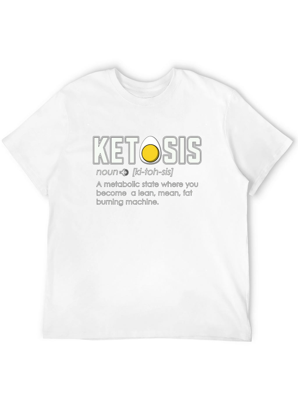 Ketosis Definition T-Shirt - Keto Diet Fat Burning